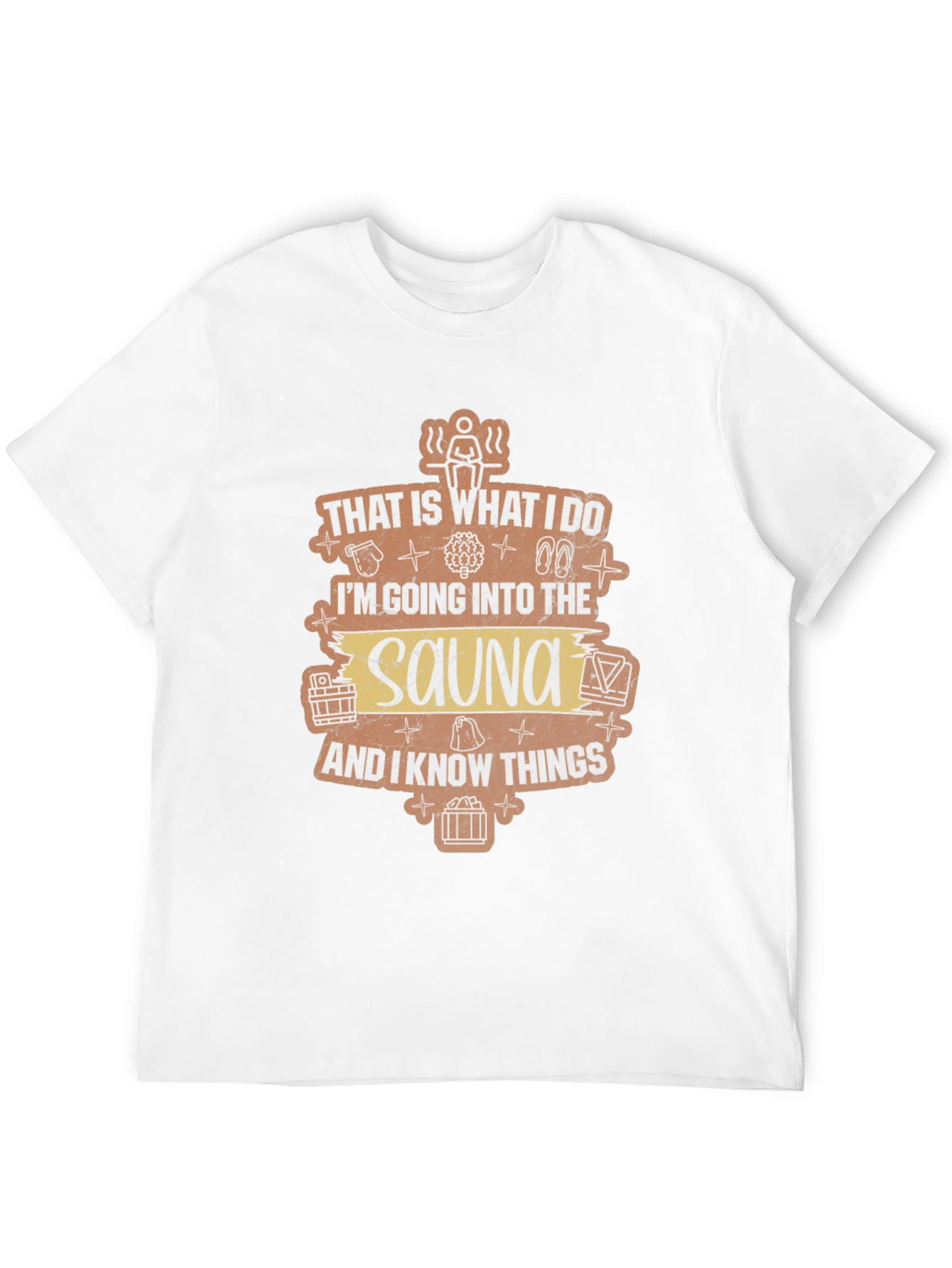 Black Sauna Lover T-Shirt - That Is What I Do view 12