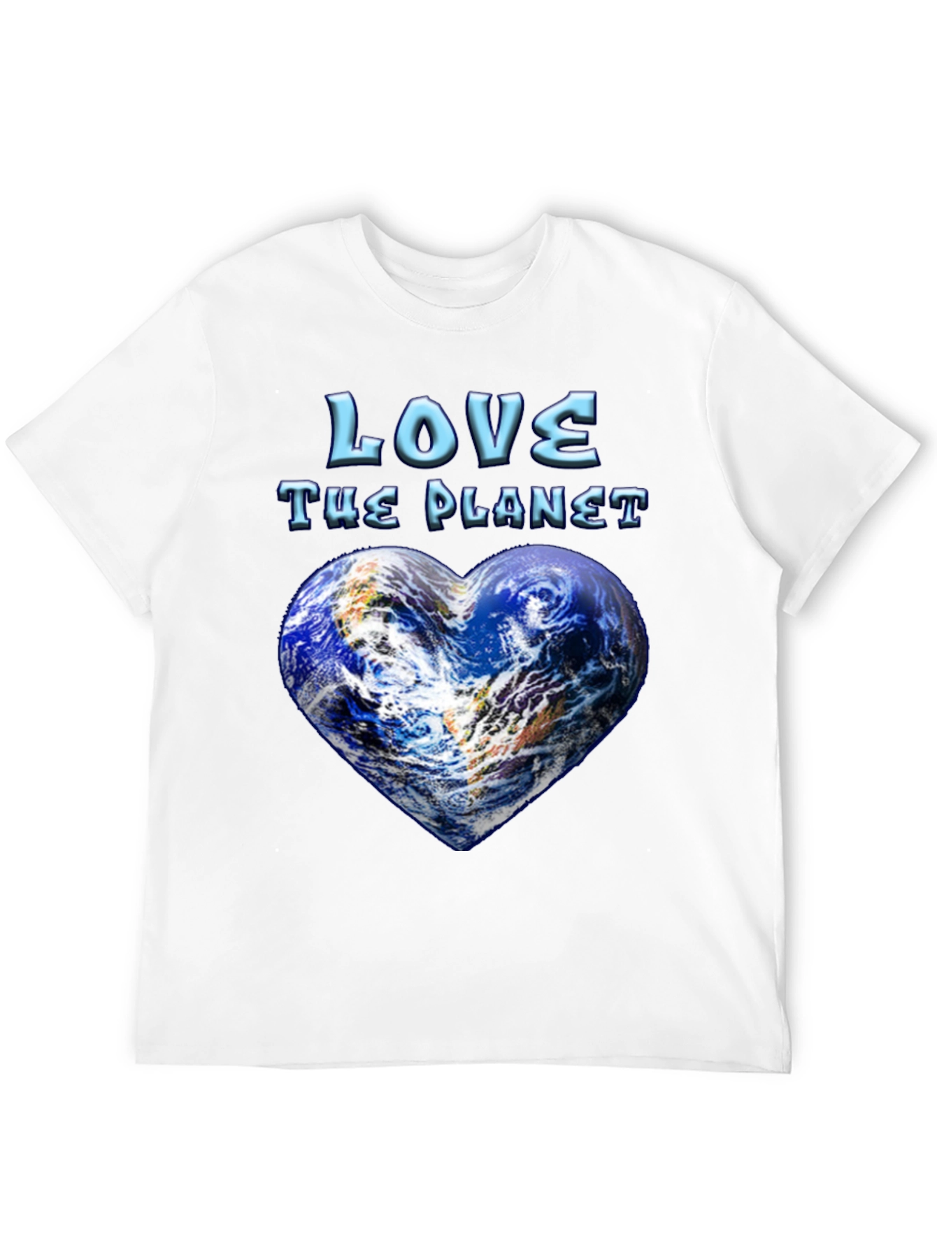 Black Love The Planet Graphic T-Shirt view 12