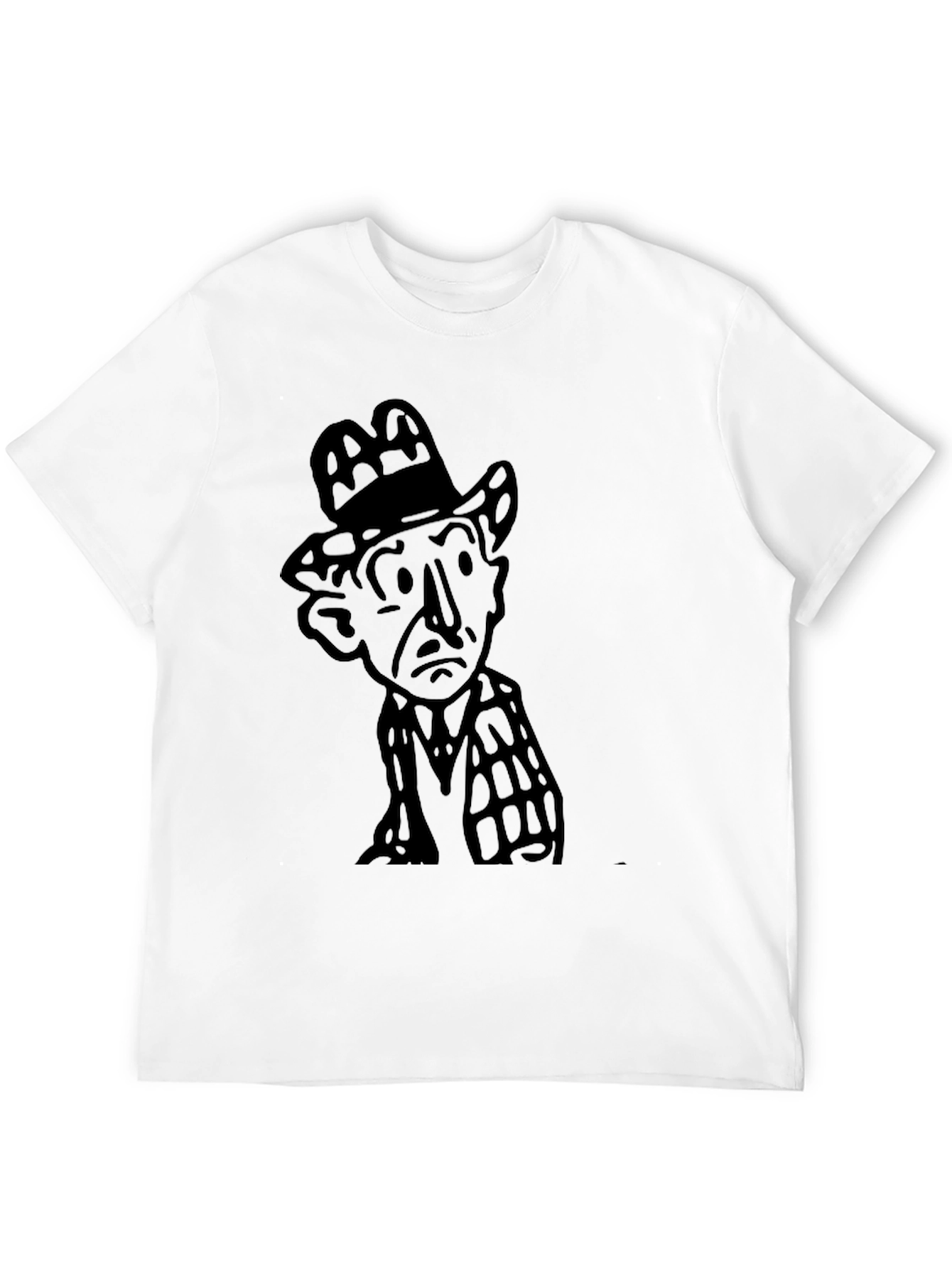 Black Noir Detective Graphic Tee - Classic Style view 12