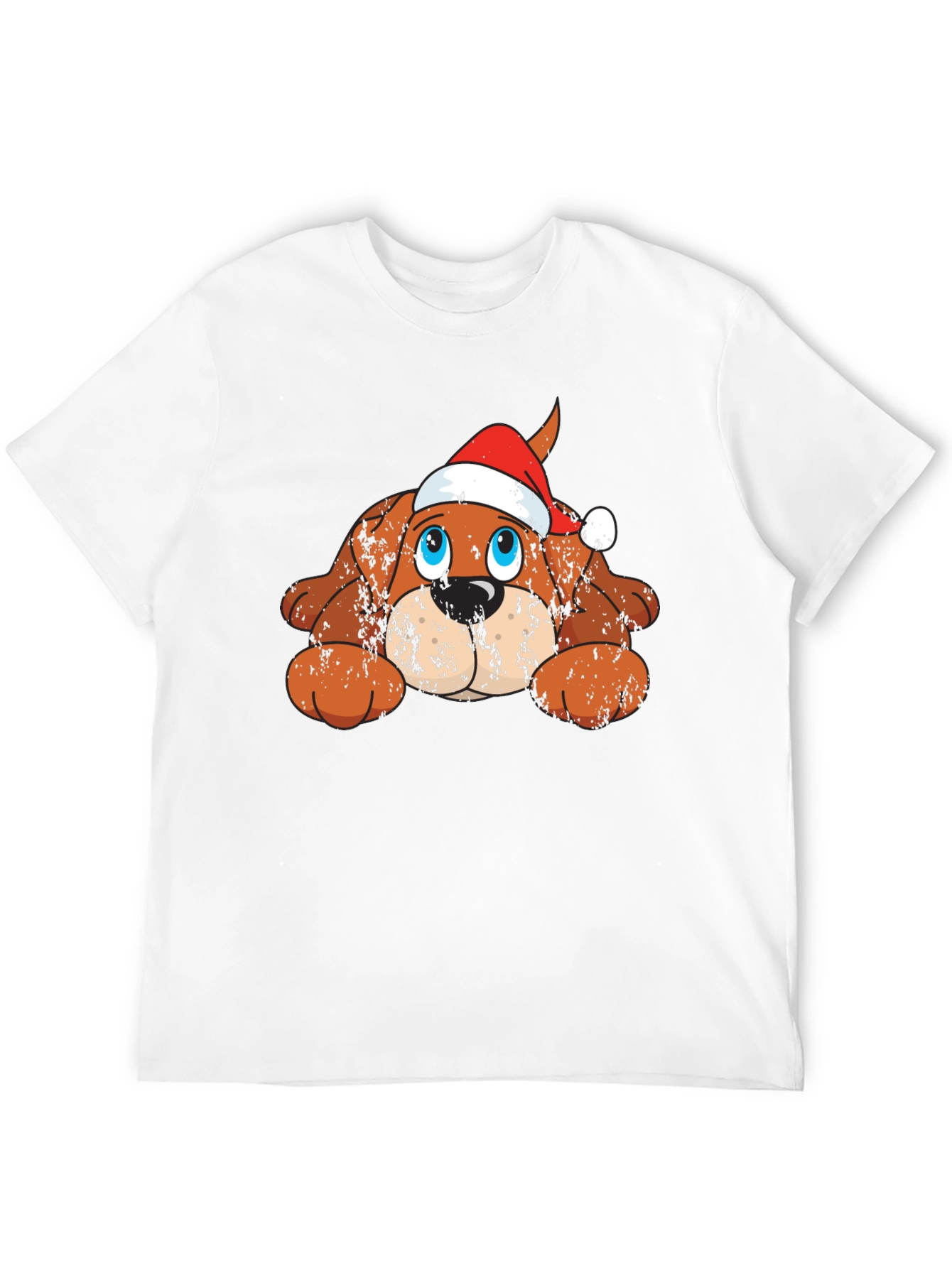 Black Festive Dog Graphic Tee view 12