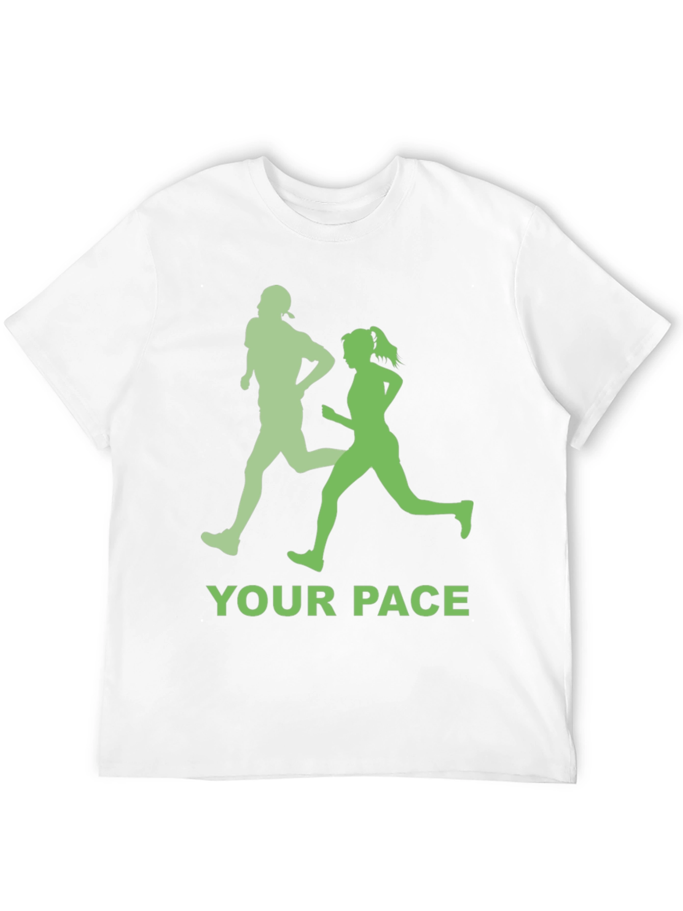 Your Pace Running T-Shirt - Unisex Athletic Design - 12