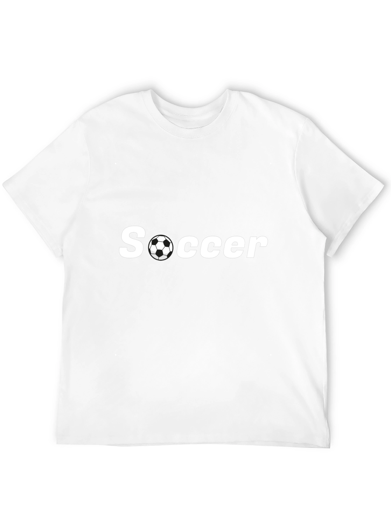 Black Soccer Graphic T-Shirt - Classic Black view 12