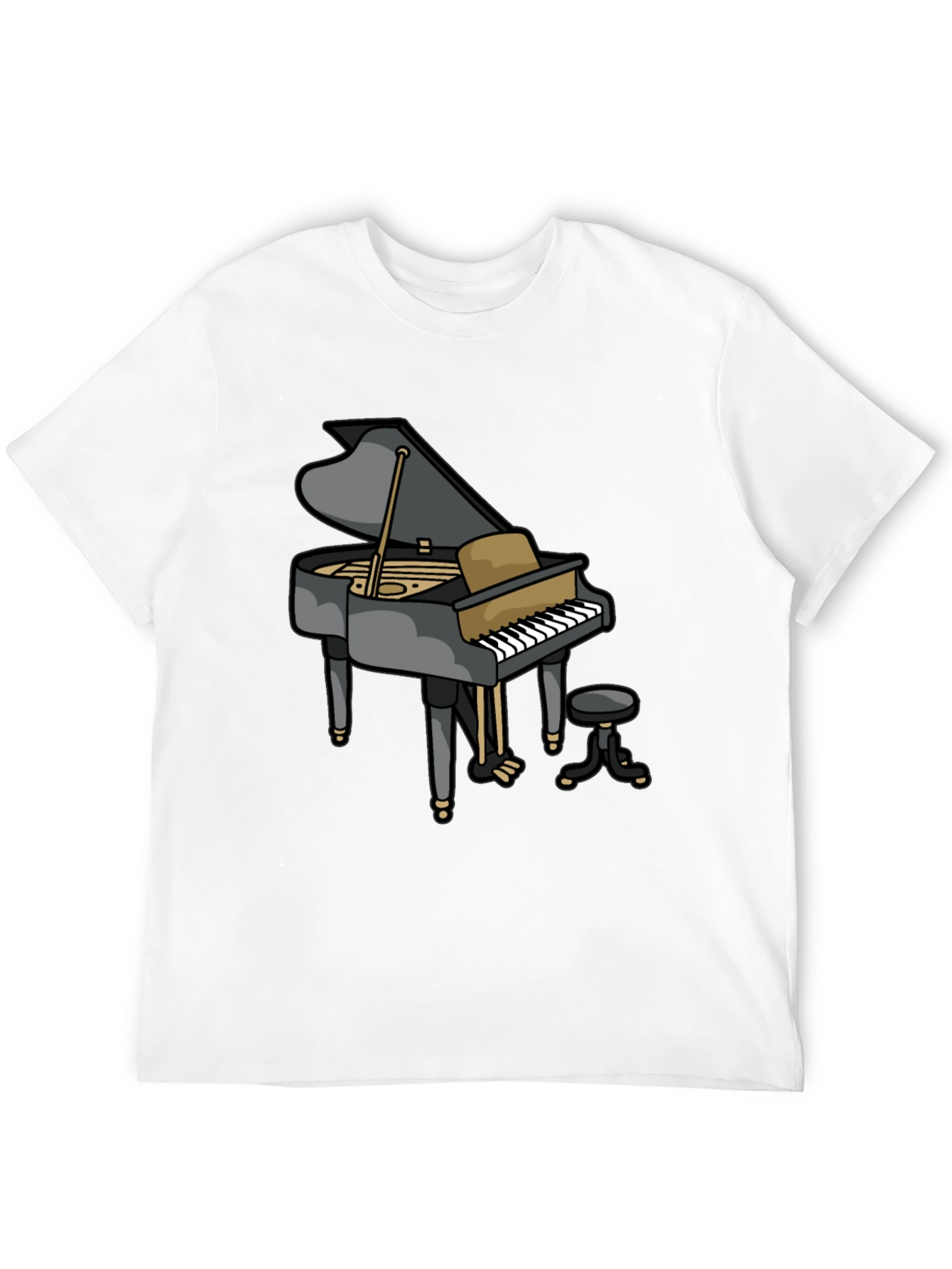 Piano T-Shirt - Music Lover Tee - 12