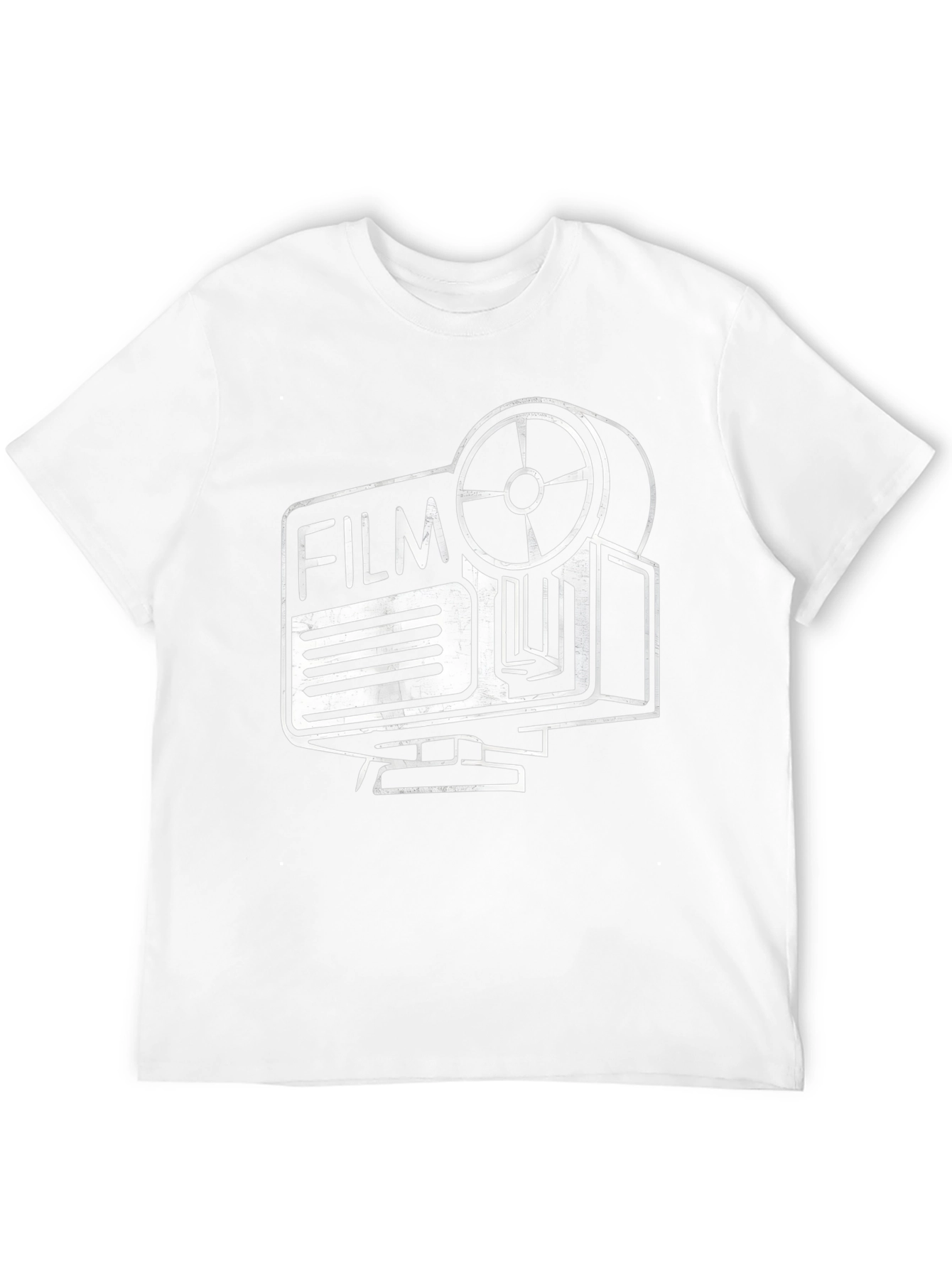 Black Classic Film Projector Graphic Tee - Black view 12