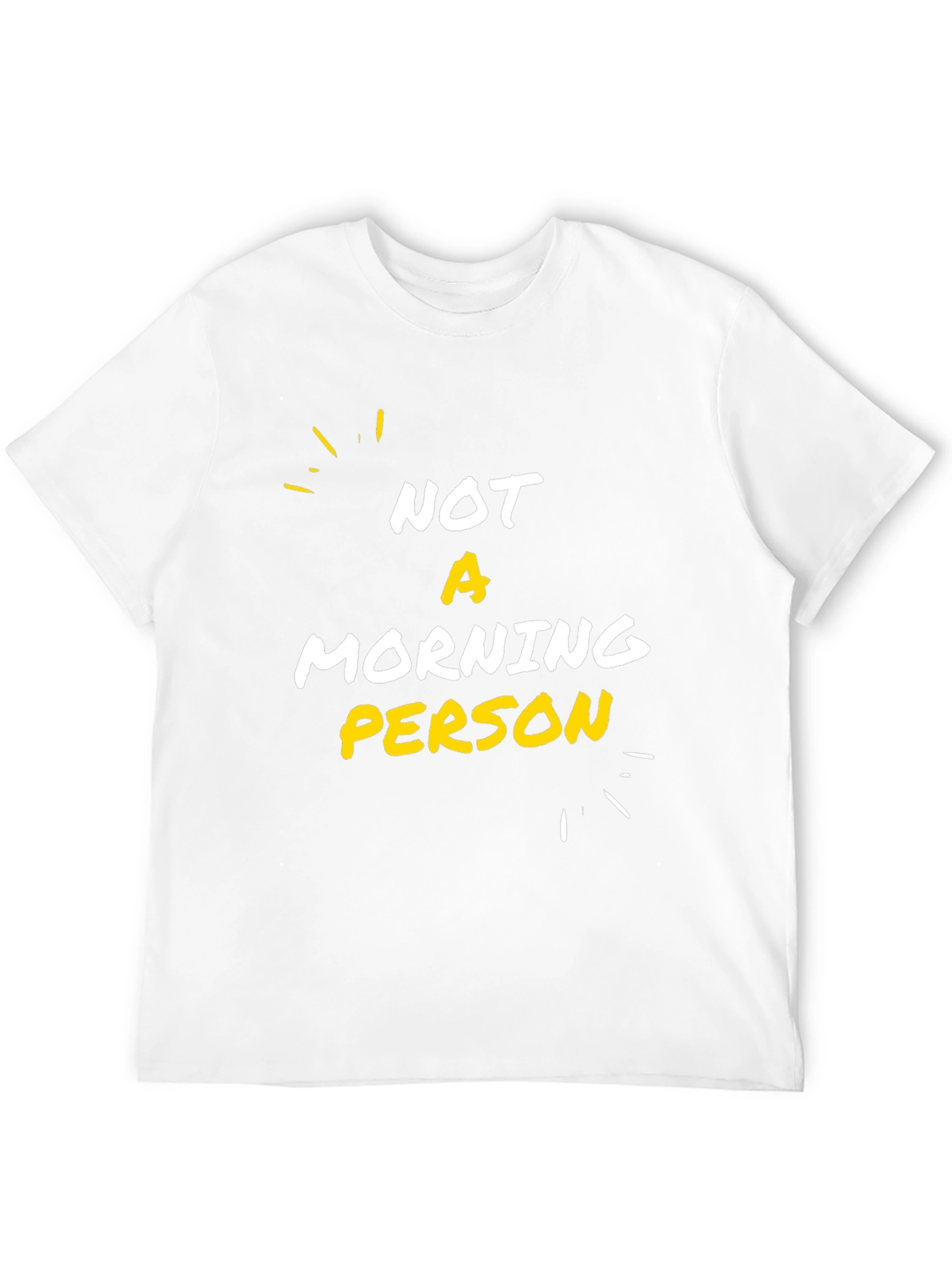 Black Not A Morning Person Graphic T-Shirt view 12