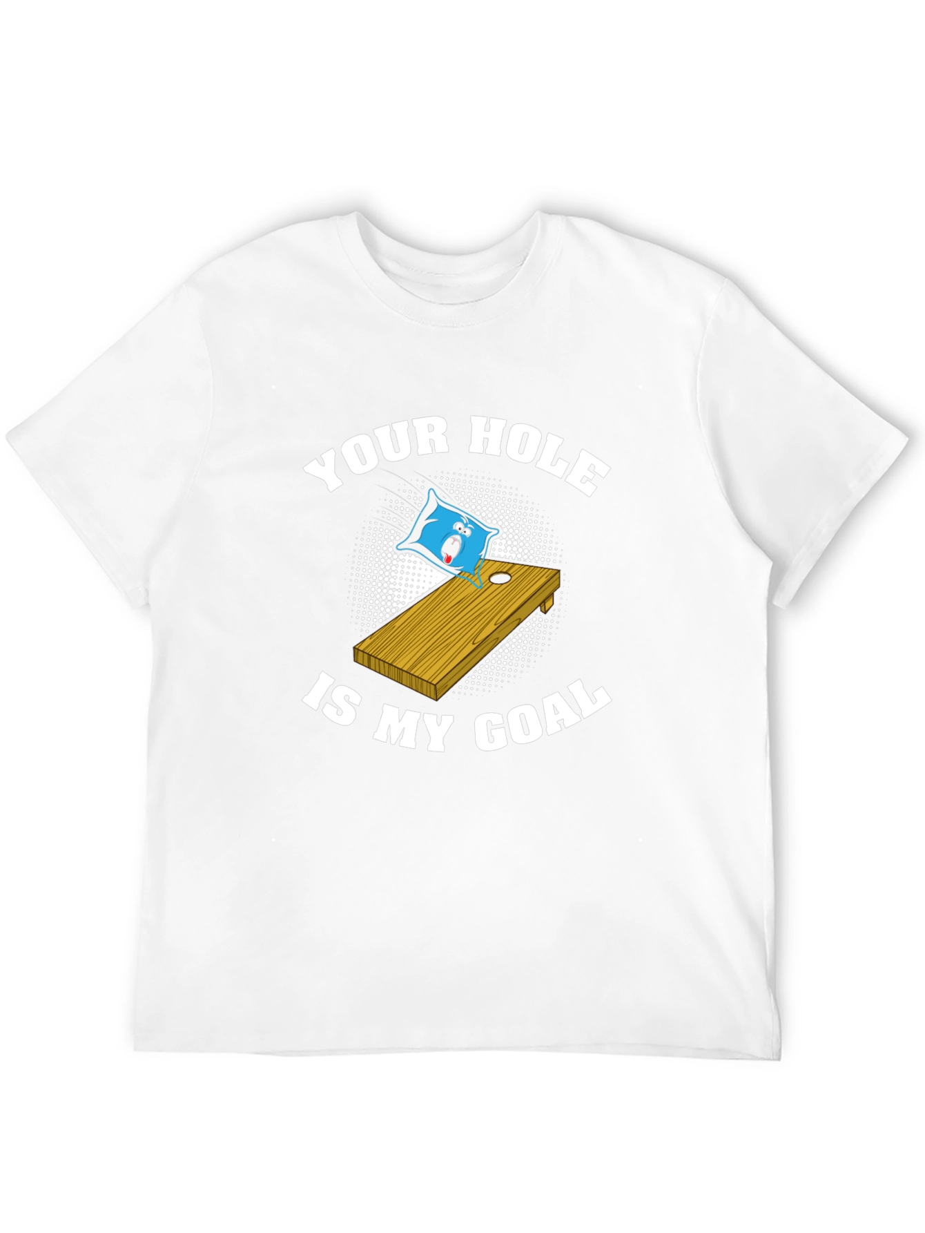 Black Your Hole Is My Goal Graphic T-Shirt view 12