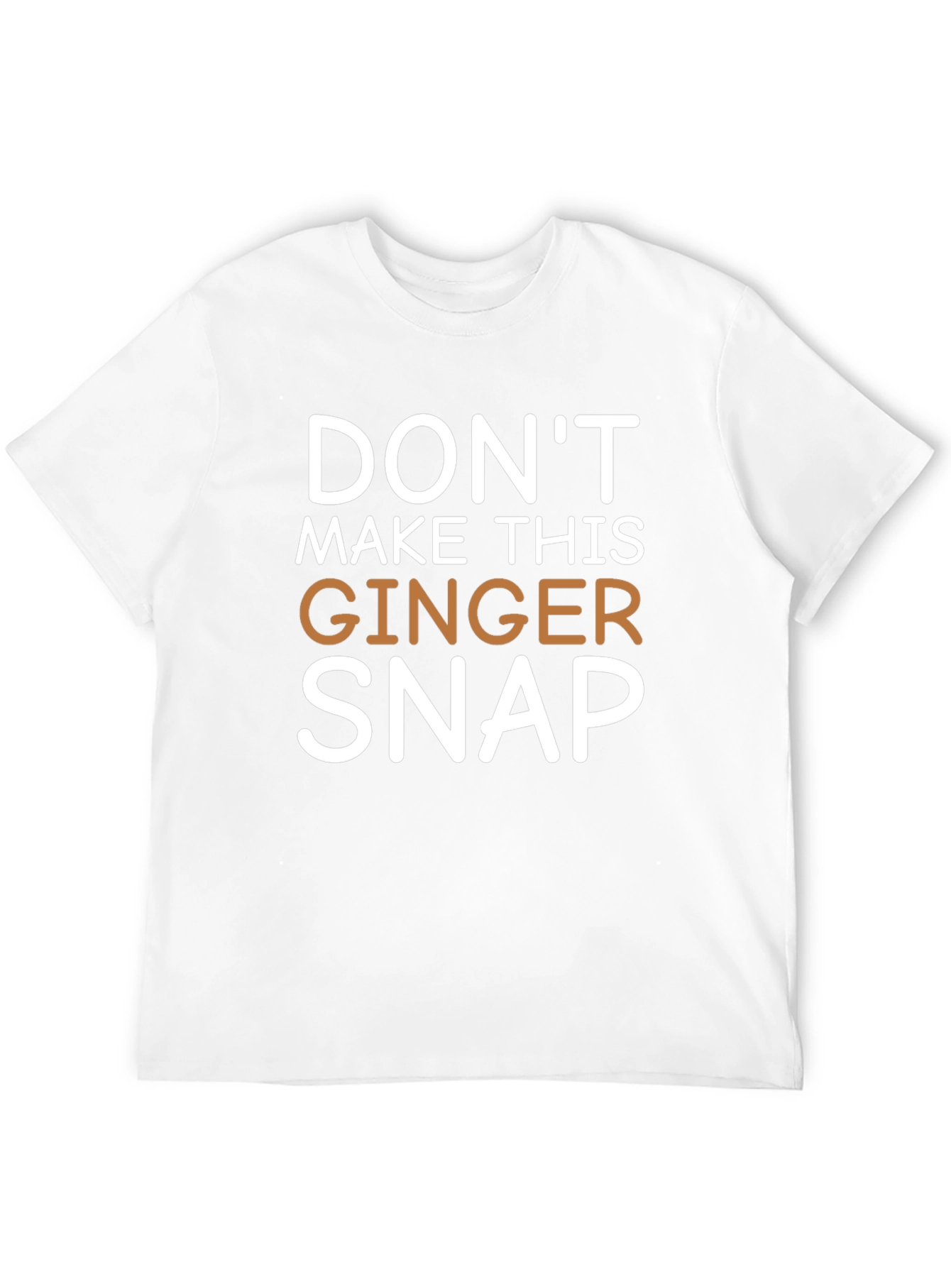 Black Don't Make This Ginger Snap Novelty Tee view 12