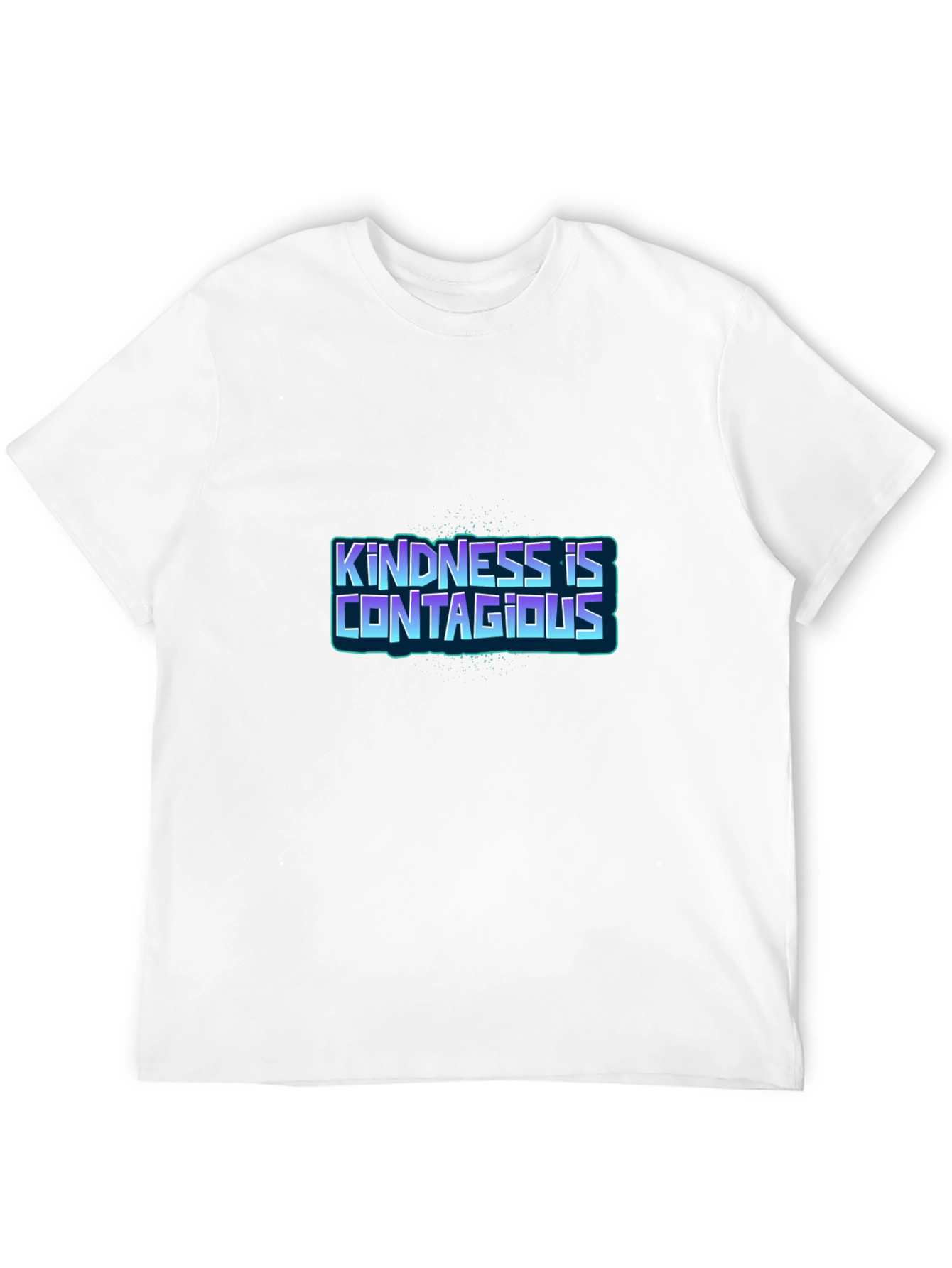 Black Kindness Is Contagious Graphic Tee view 12