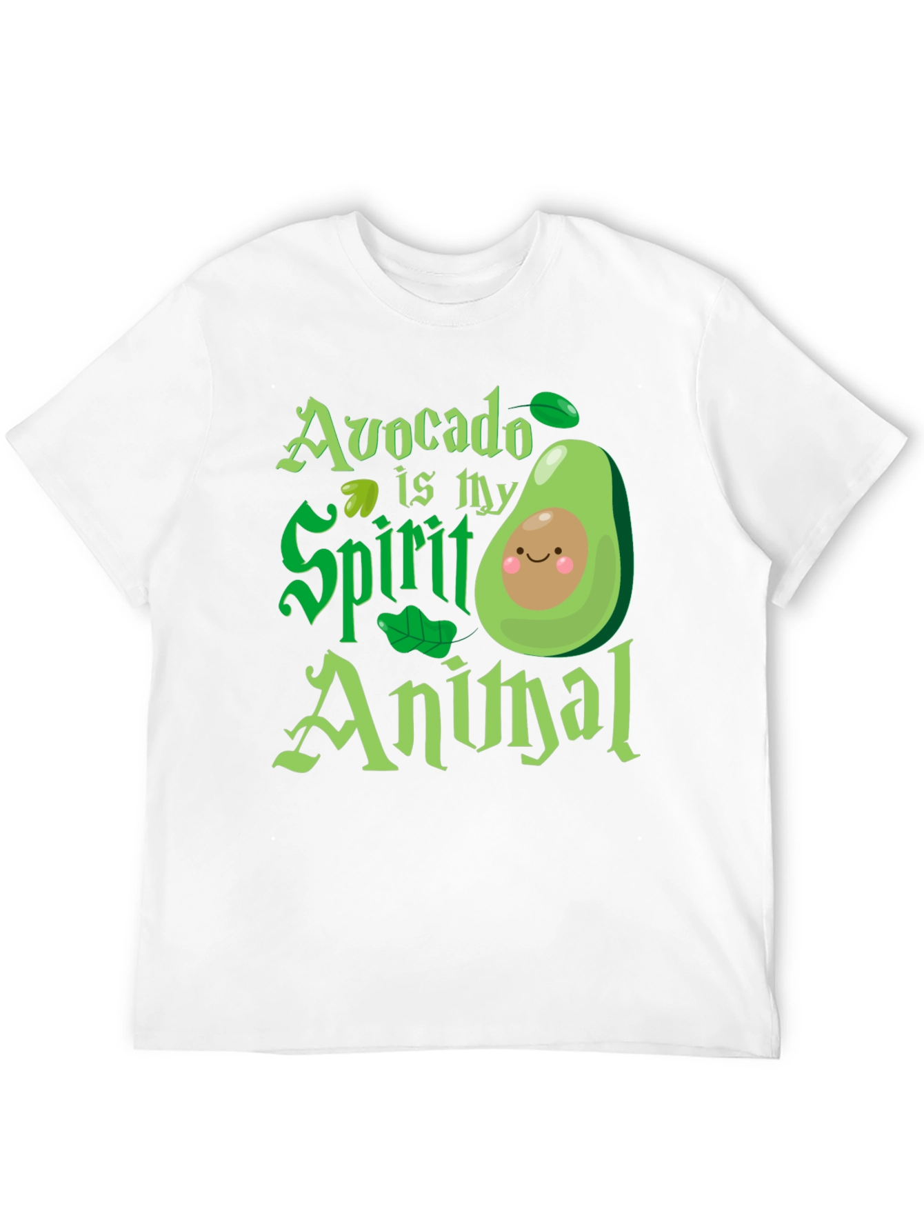 Black Avocado is My Spirit Animal - Graphic T-Shirt view 12