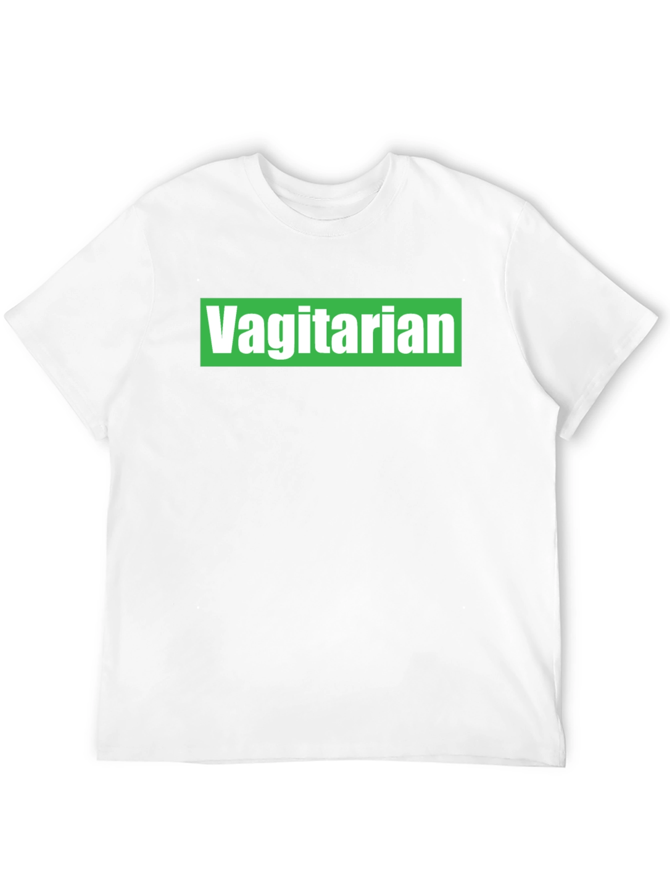 Black Vagitarian T-Shirt - Novelty Graphic Tee view 12