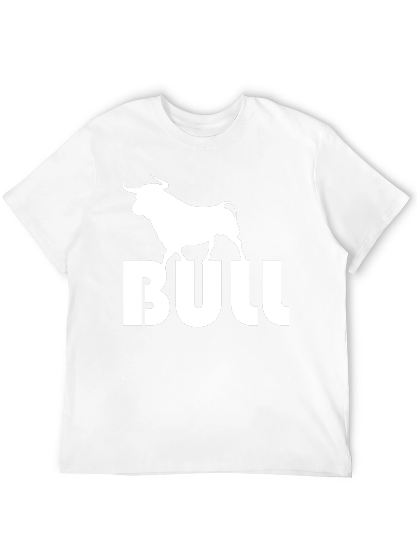 Black Bold Bull Graphic Tee - Black Cotton Blend view 12