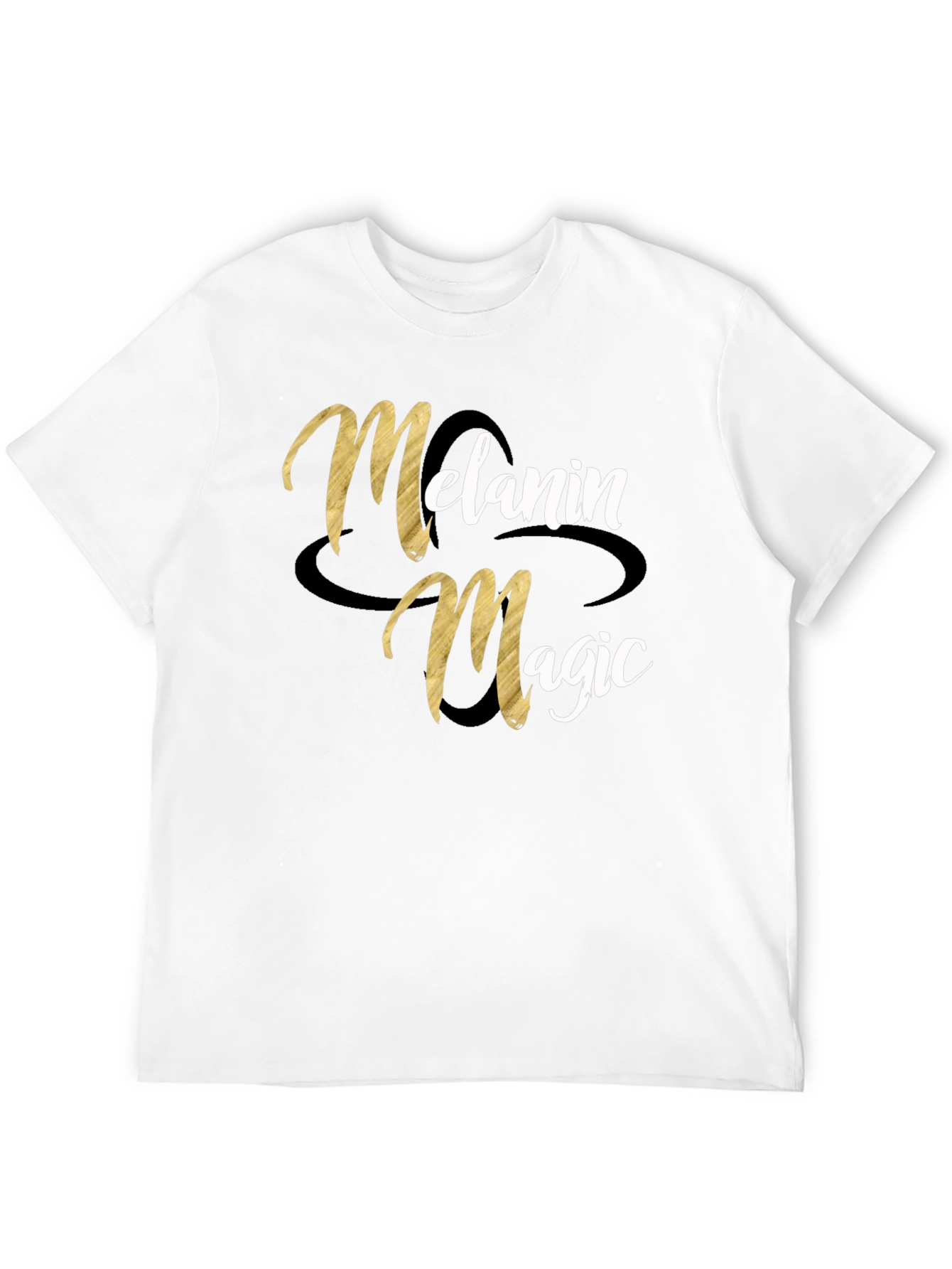 Black Melanin Magic Graphic Tee - Stylish Black T-Shirt view 12