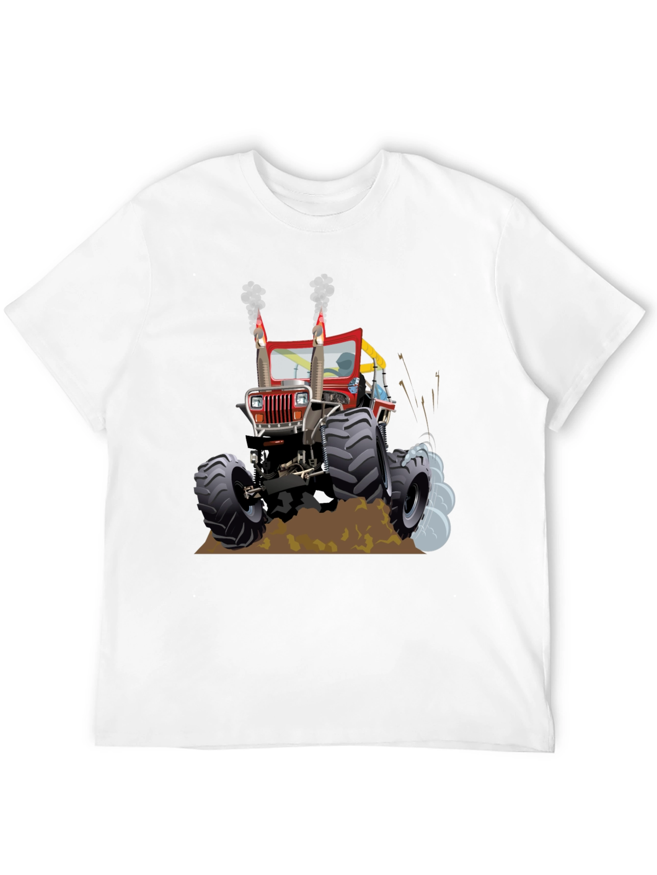 Black Monster Truck Tee - Off-Road Adventure T-Shirt view 12