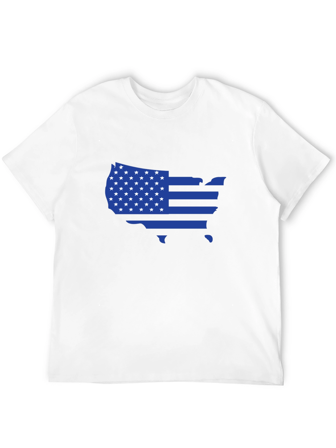 USA Flag Map Graphic T-Shirt - 12