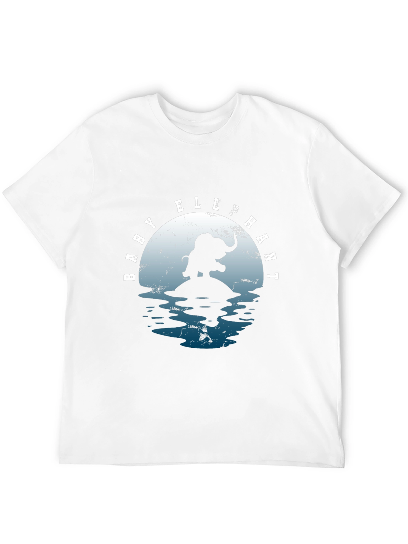 Black Baby Elephant Graphic Tee - Cute Animal Shirt view 12