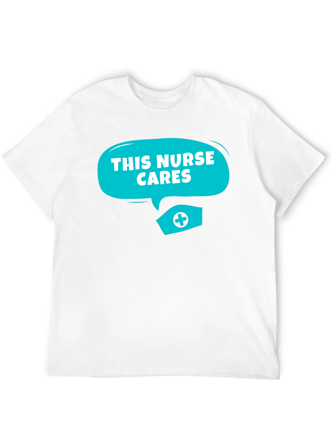 Black This Nurse Cares T-Shirt - Unisex view 12