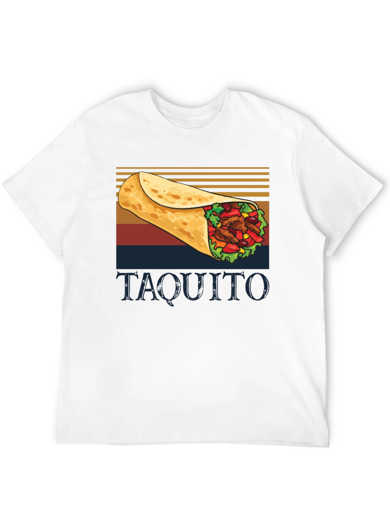 Taquito Graphic Tee - Novelty Food Shirt - 12