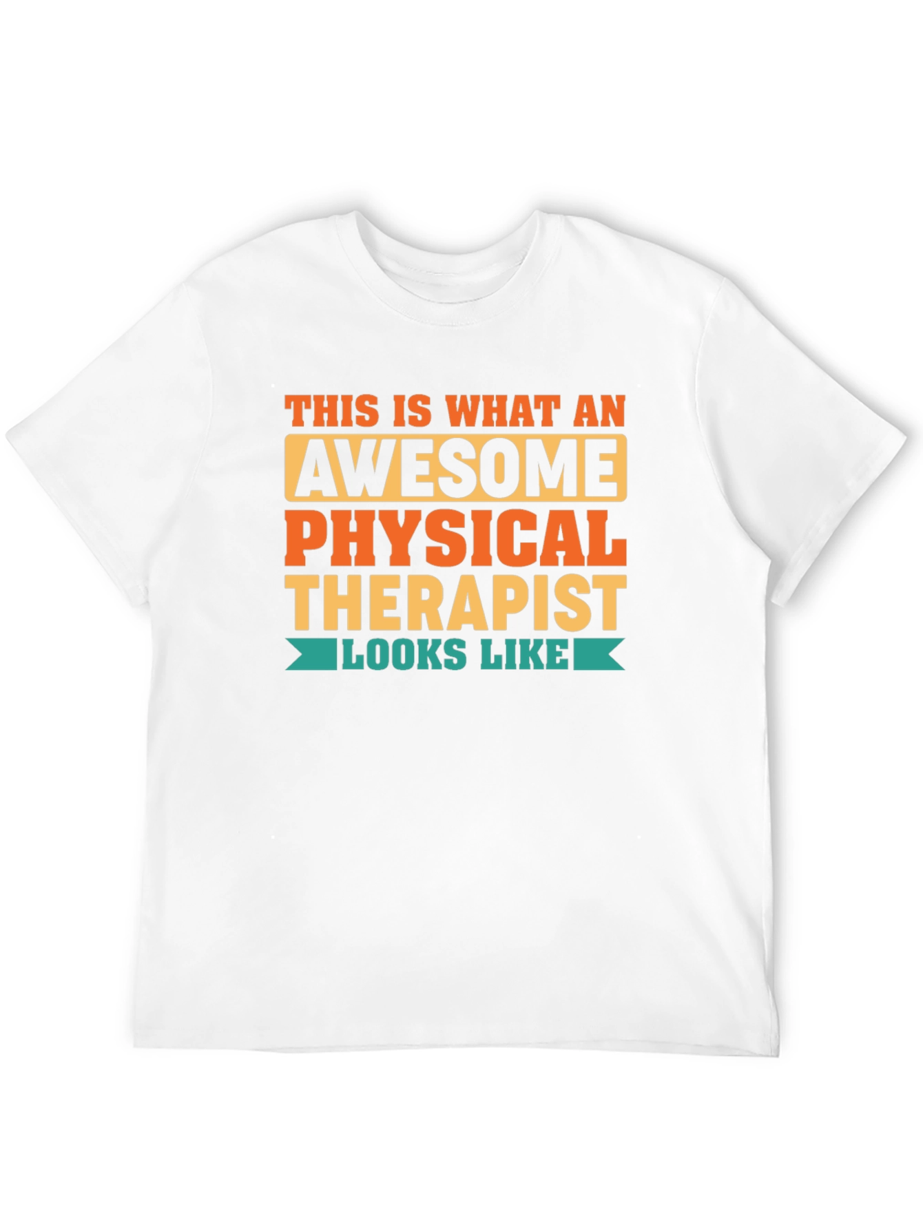 Black Awesome Physical Therapist T-Shirt view 12