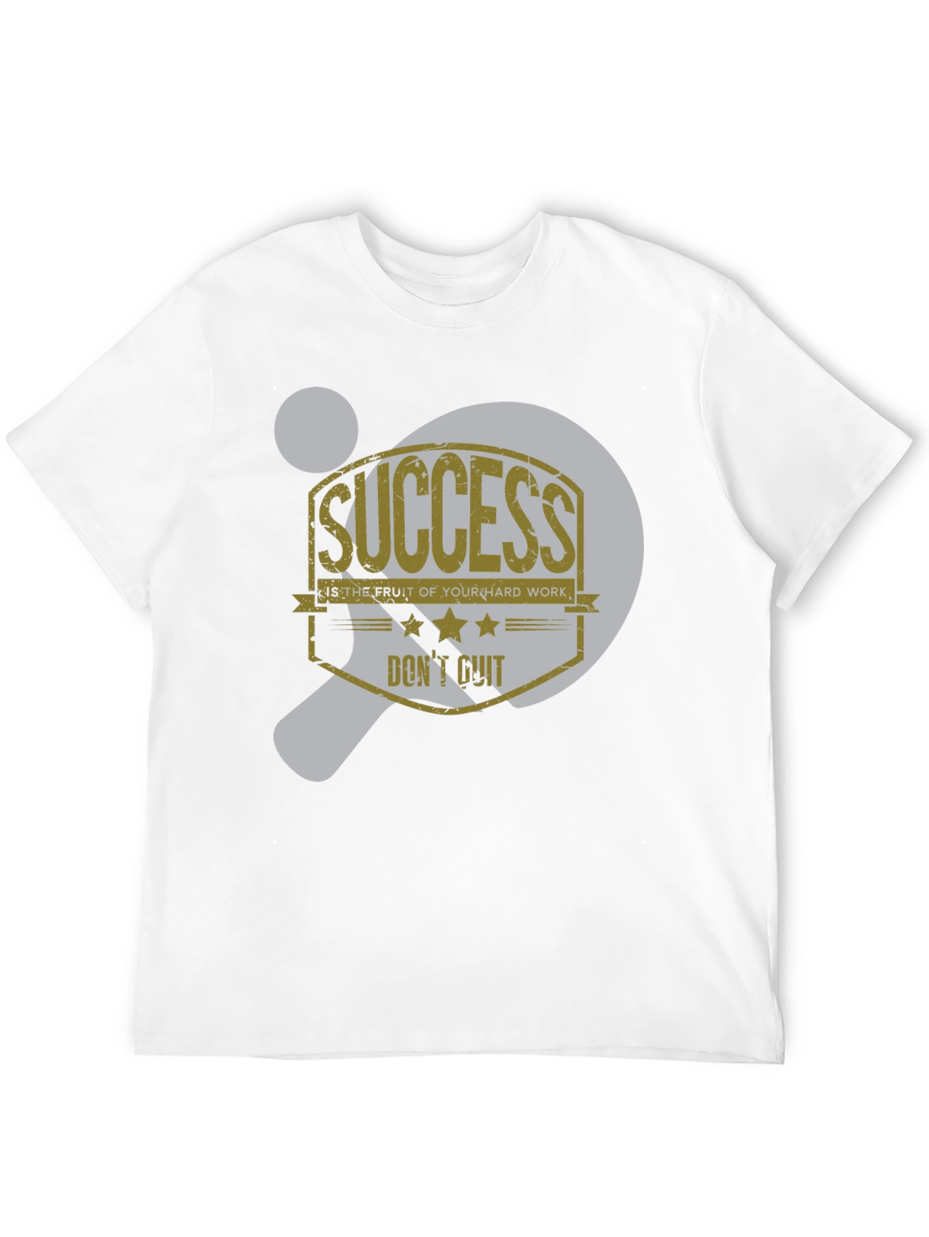 Black Success Motivational Graphic T-Shirt view 12