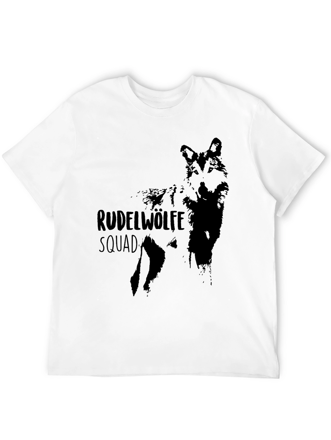 Black Rudelwölfe Squad Black T-Shirt view 12