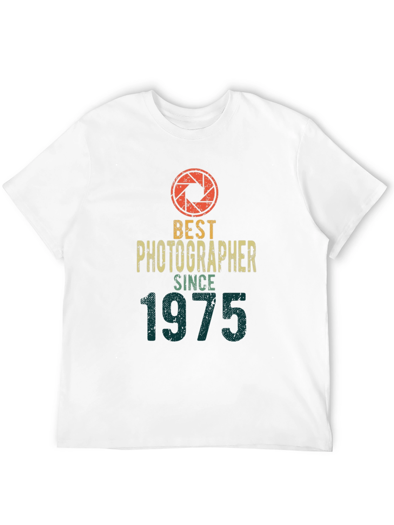 Black Best Photographer Since 1975 Graphic Tee view 12