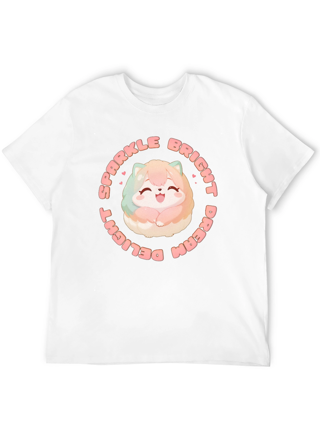 Black Sparkle Bright Dream Delight Graphic Tee view 12