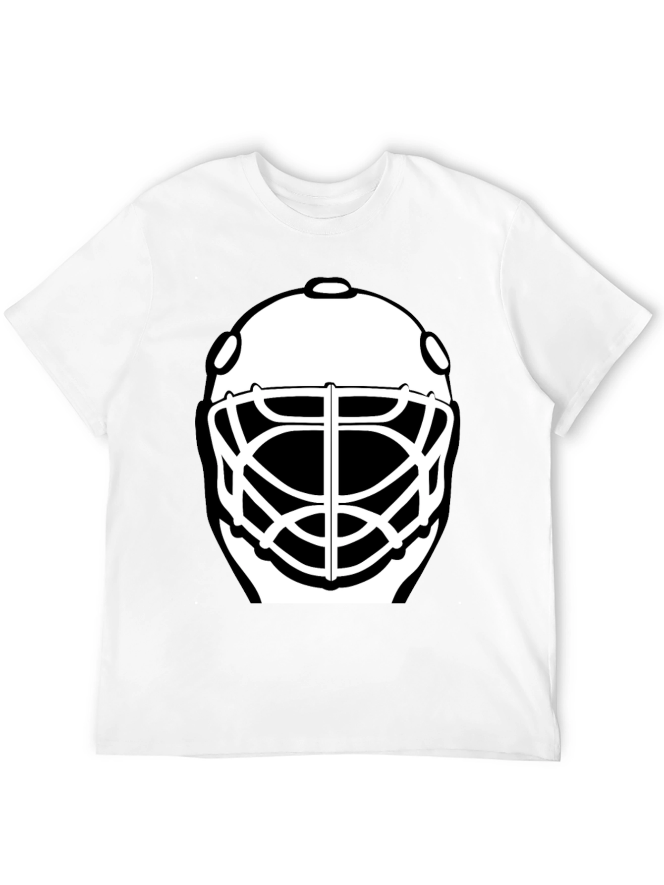 Hockey Goalie Mask Graphic T-Shirt - 12