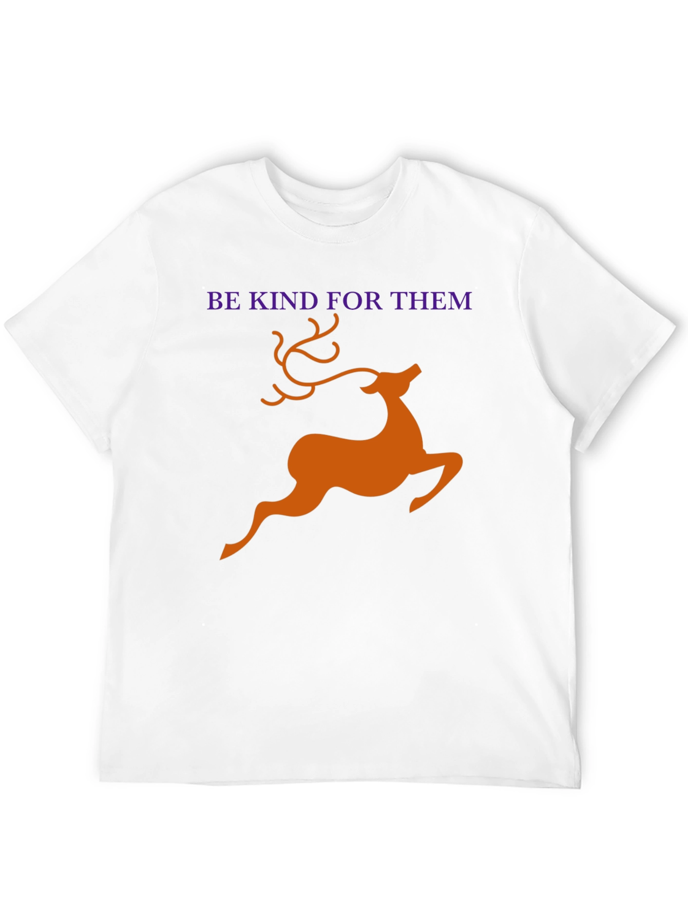 Black Be Kind For Them Deer Graphic T-Shirt view 12