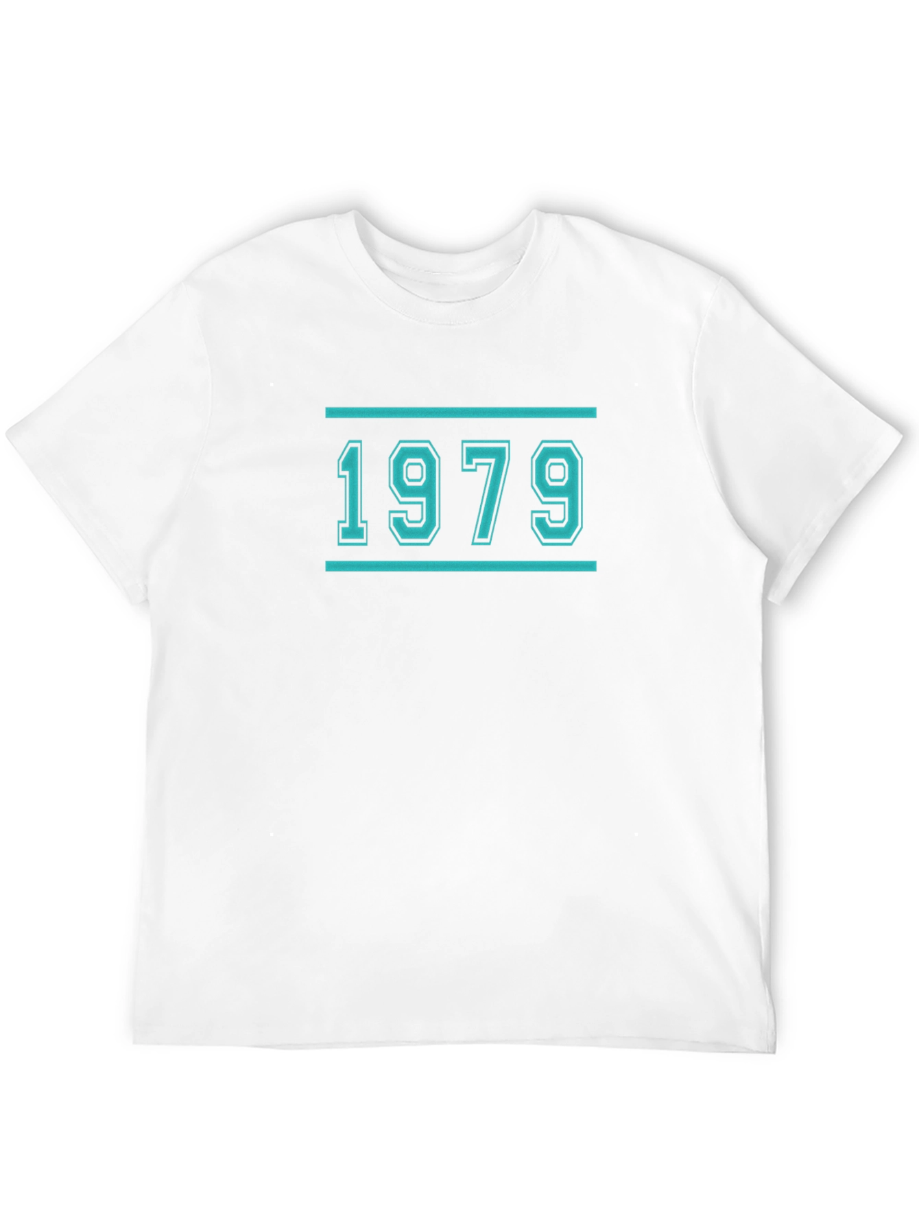 Black 1979 Graphic Tee - Retro Birthday Shirt view 12