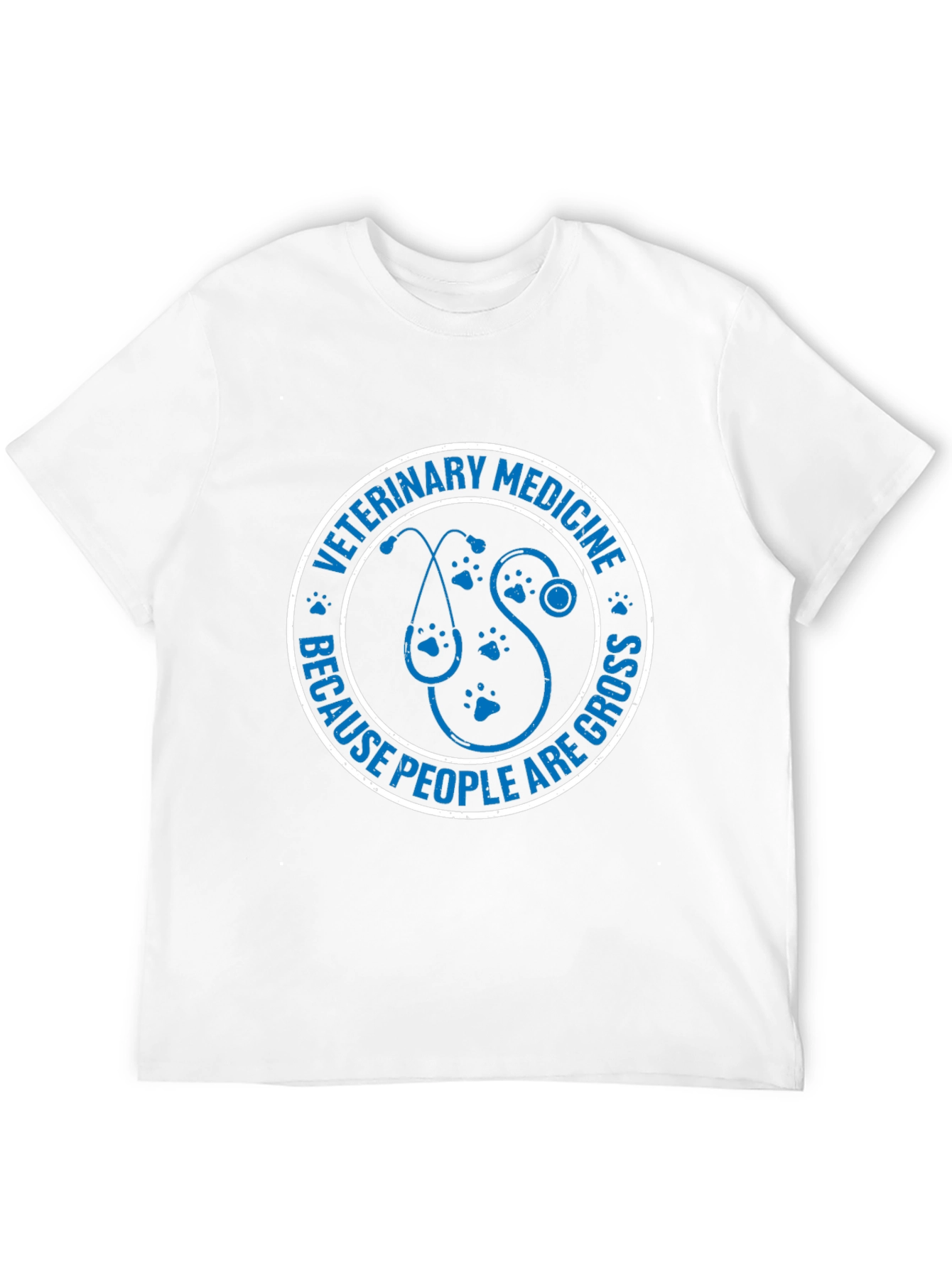 Black Veterinary Medicine T-Shirt - People Are Gross view 12