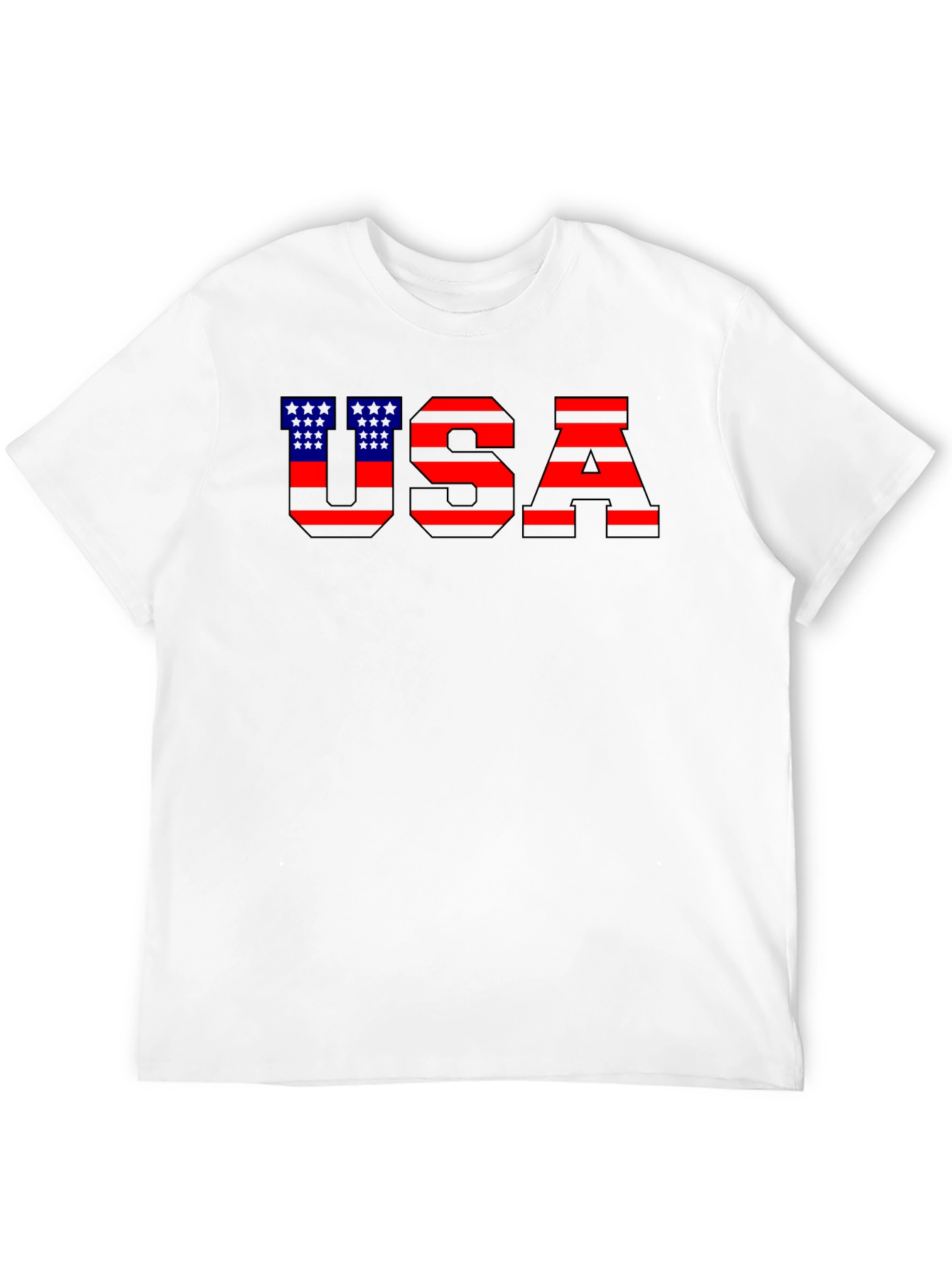USA Patriotic T-Shirt - Red, White, and Blue - 12