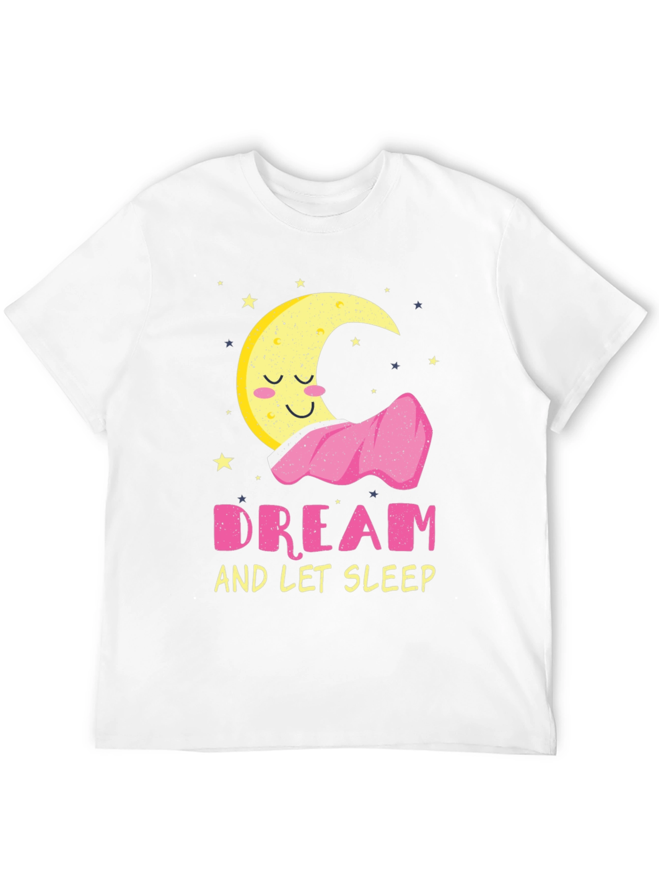 Black Dream and Let Sleep Graphic Tee - Soft Cotton Blend view 12