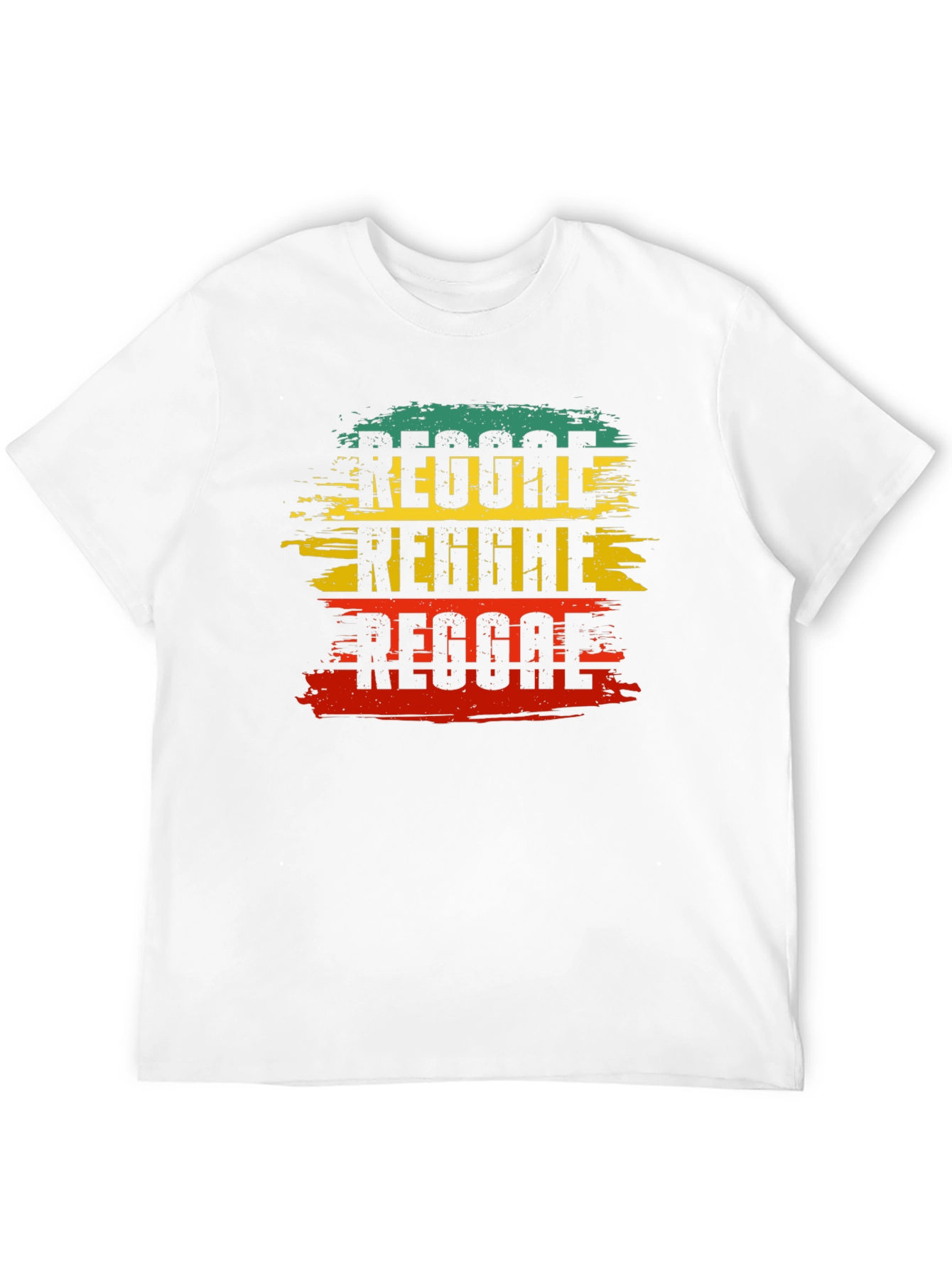 Reggae T-Shirt: Rasta Colors Tee - 12