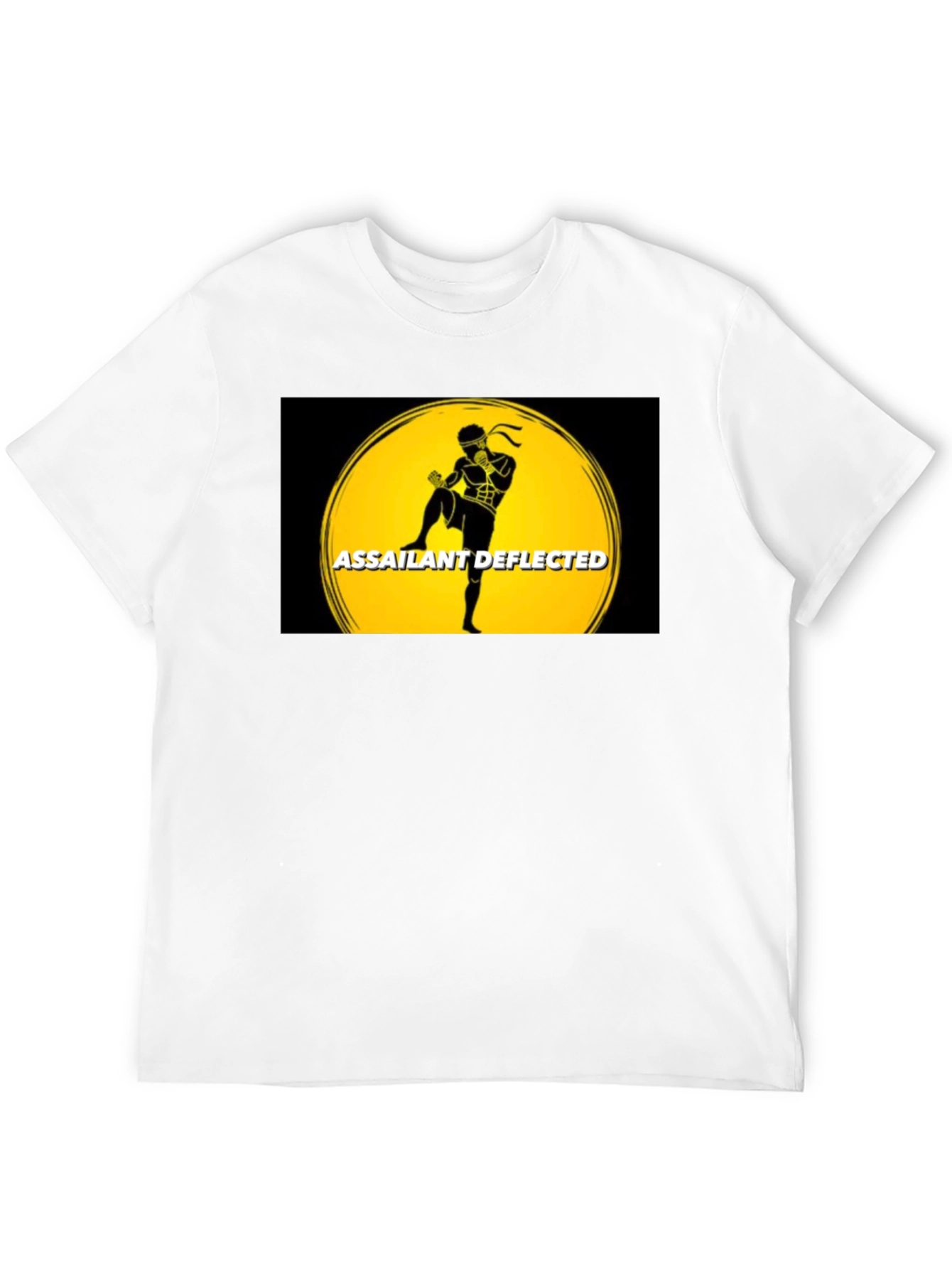 Black Assailant Deflected T-Shirt Black view 12