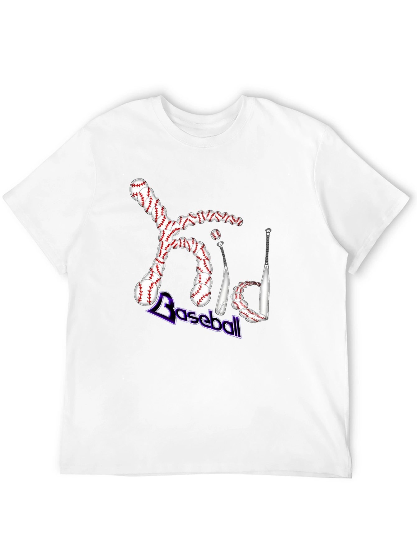Black Cool Baseball T-Shirt view 12