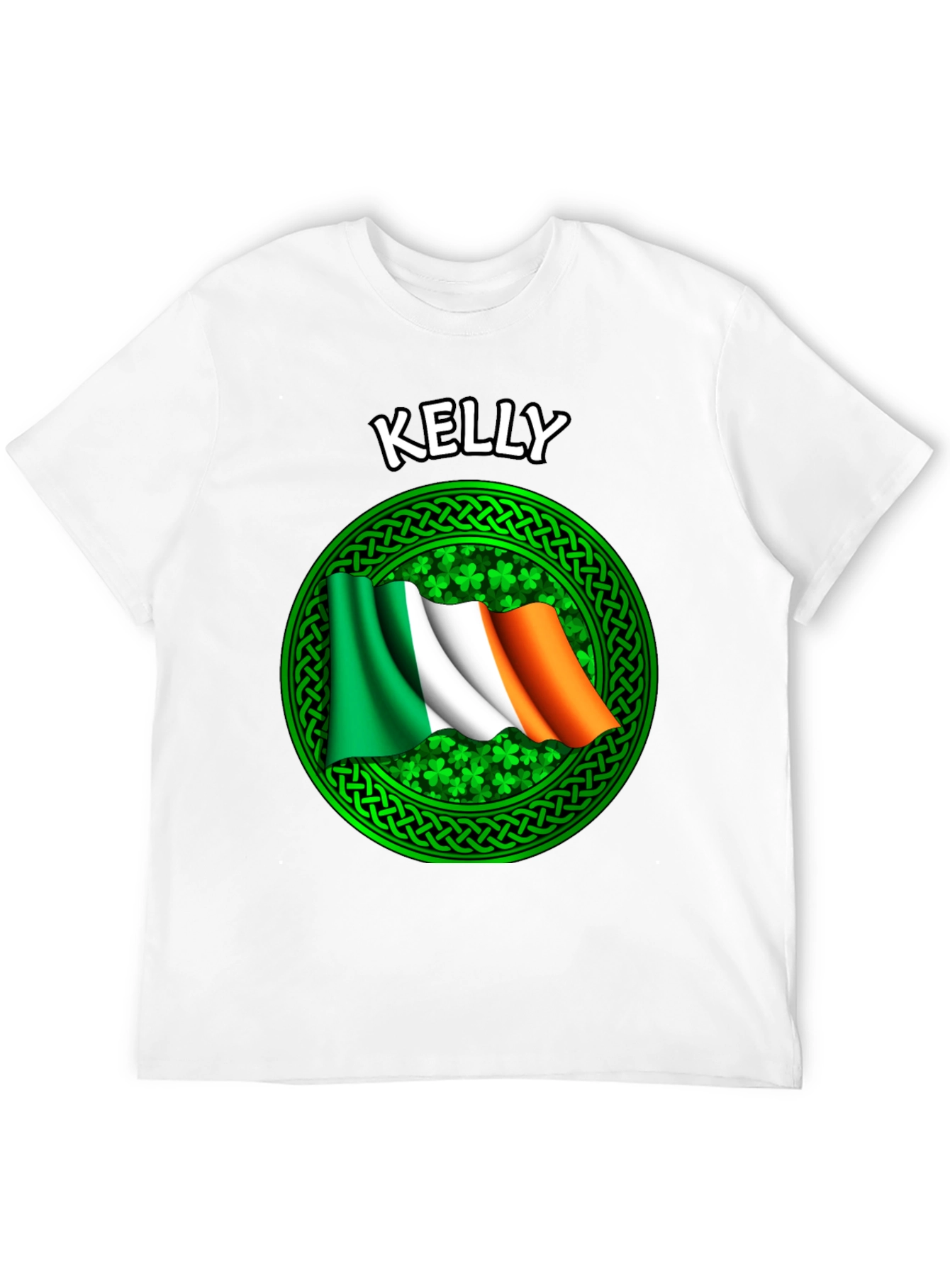 Irish Flag Kelly St. Patrick's Day T-Shirt - 12