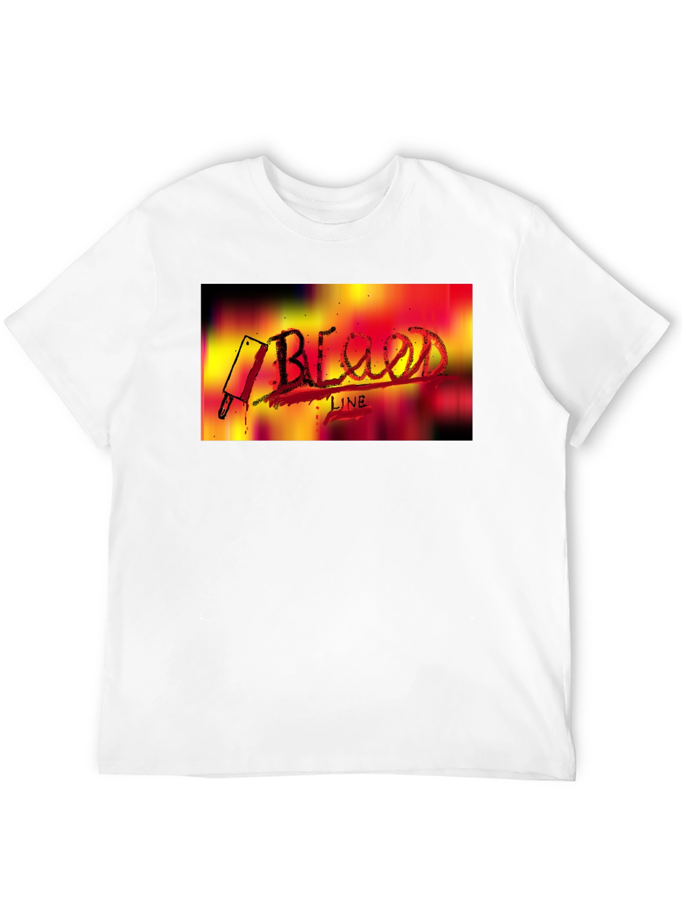 Black Bloodline T-Shirt - Edgy Graphic Tee view 12