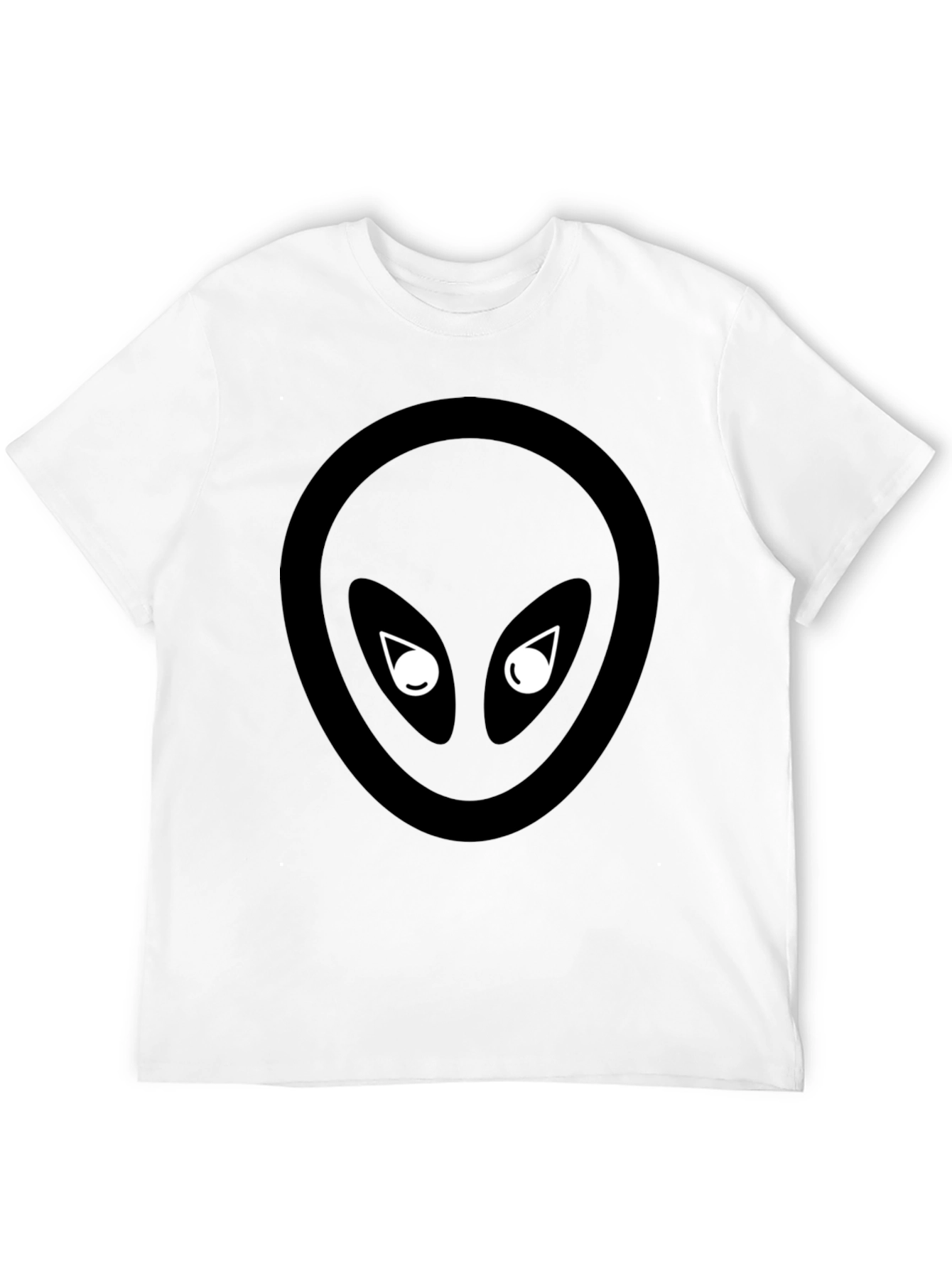 Black Black Alien Graphic Tee - Extraterrestrial Style view 12
