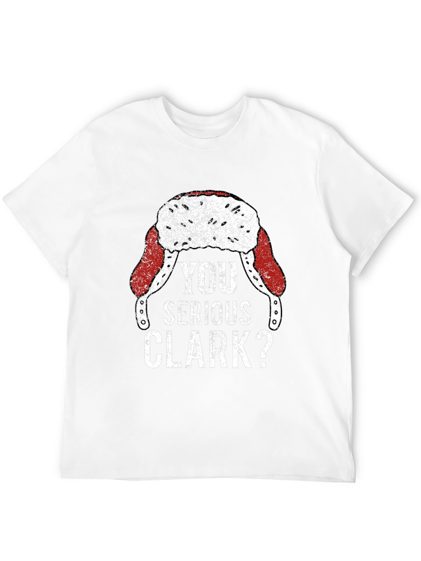 Black You Serious Clark? Funny Christmas T-Shirt view 12