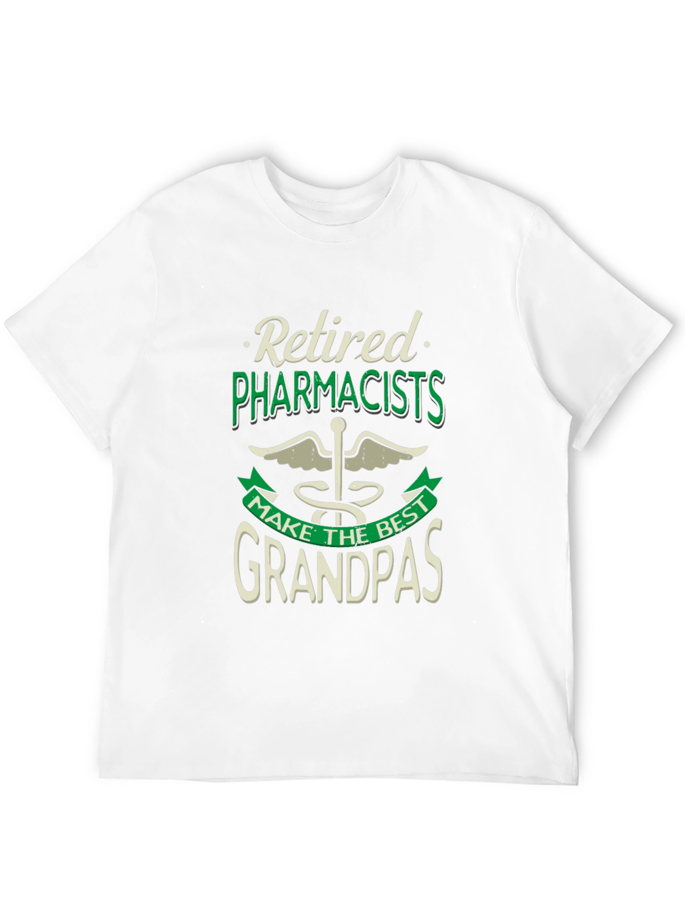 Black Retired Pharmacists Best Grandpas T-Shirt view 12