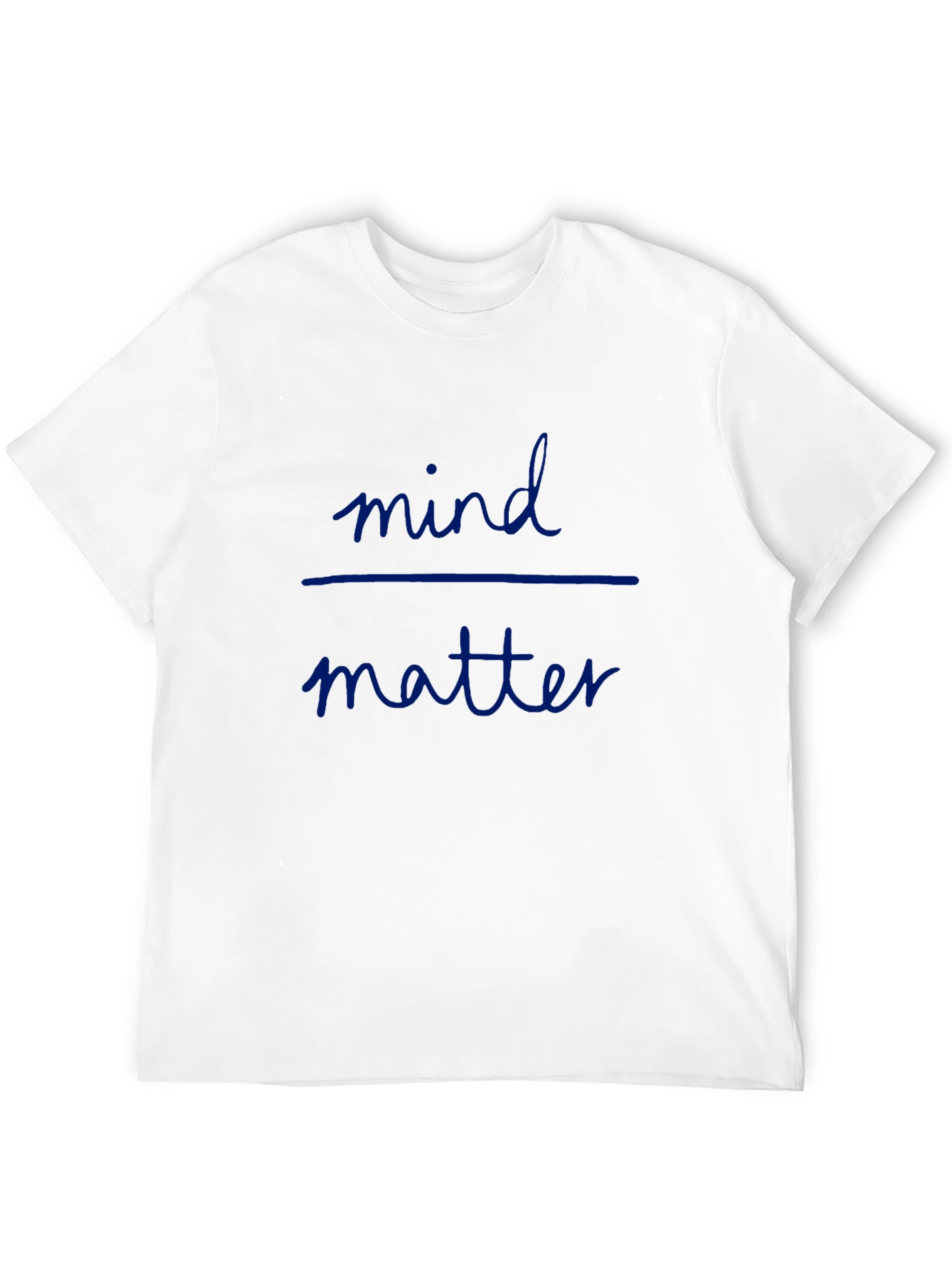 Black Mind Over Matter Graphic Tee - Cool Casual Style view 12