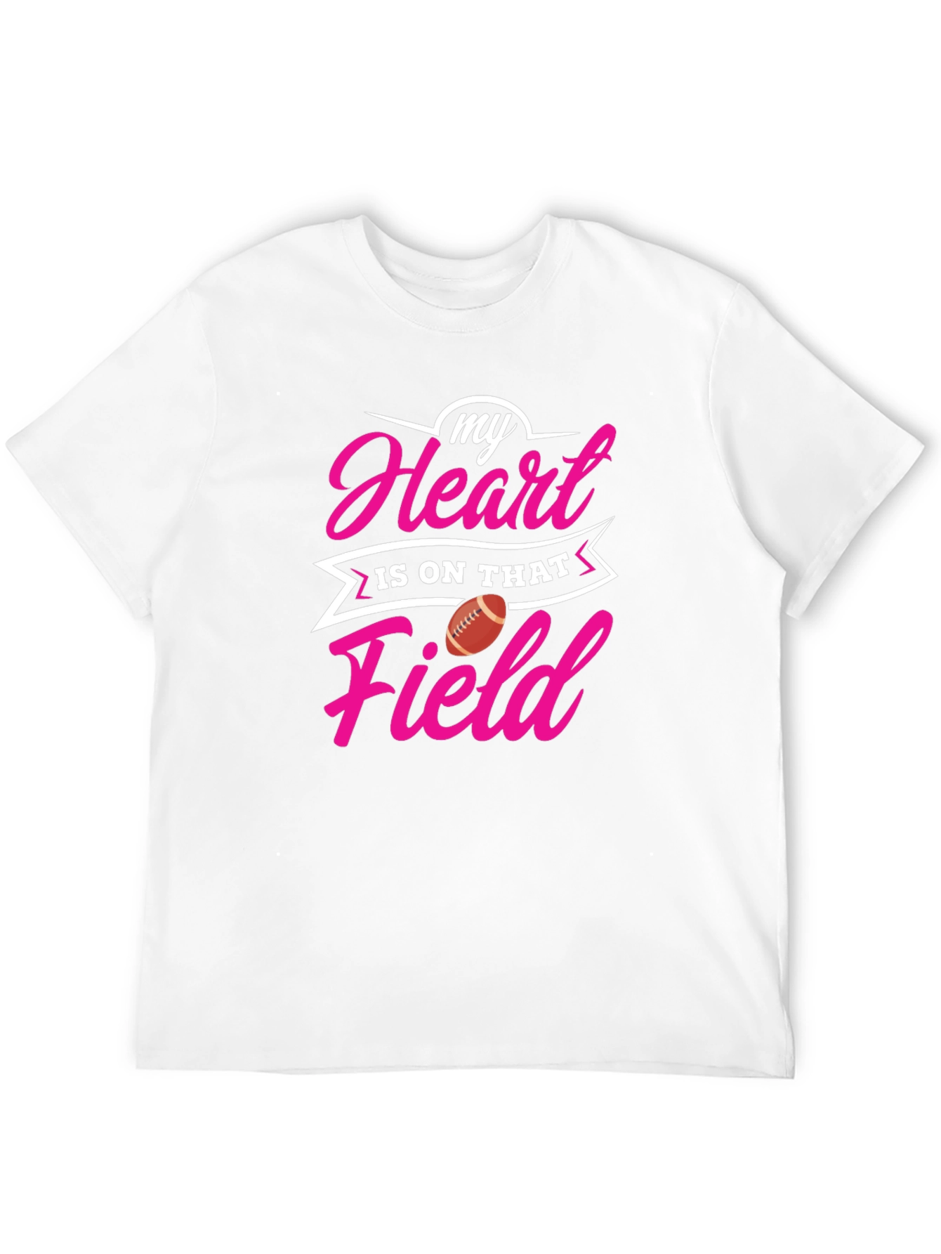 Black My Heart Is On That Field Graphic T-Shirt view 12