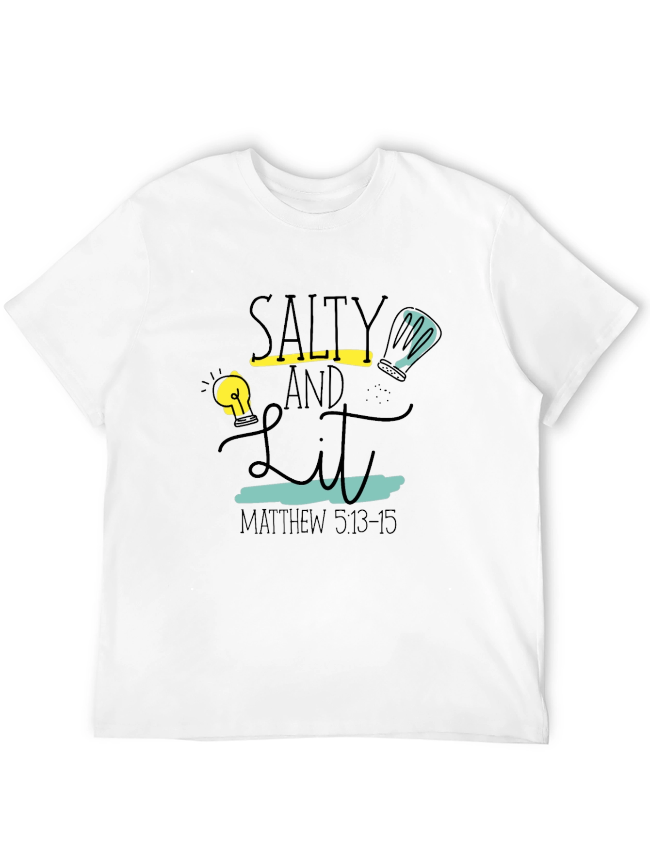 Black Salty and Lit T-Shirt - Matthew 5:13-15 view 12