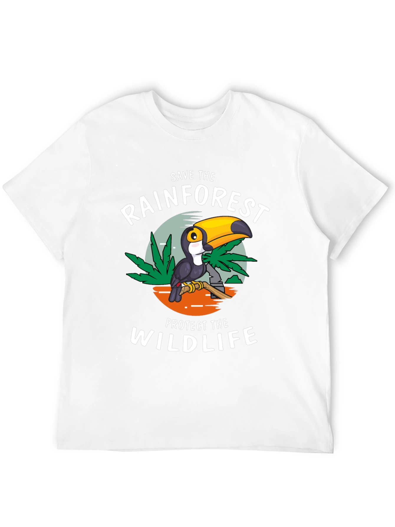 Black Save the Rainforest T-Shirt view 12