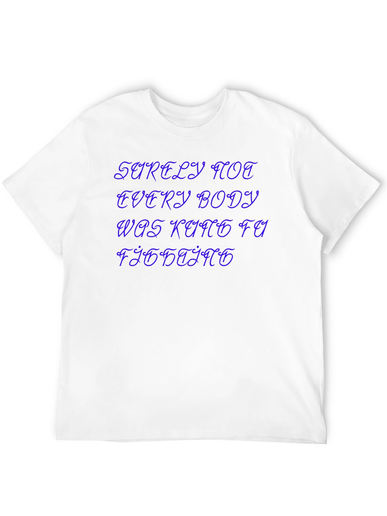 Black Kung Fu Fighting Graphic Tee view 12