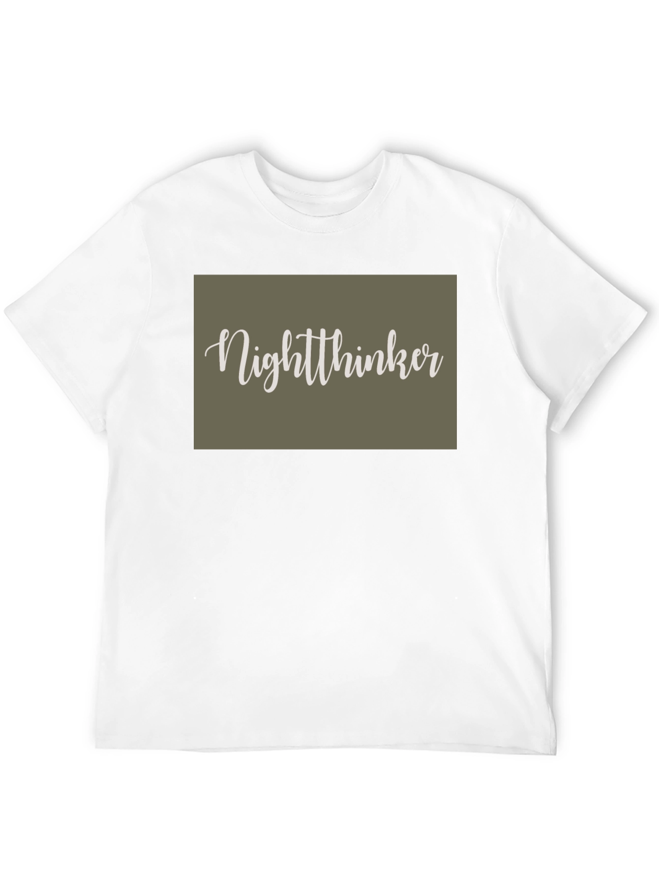 Black Nightthinker Graphic Tee - Soft Black Cotton view 12