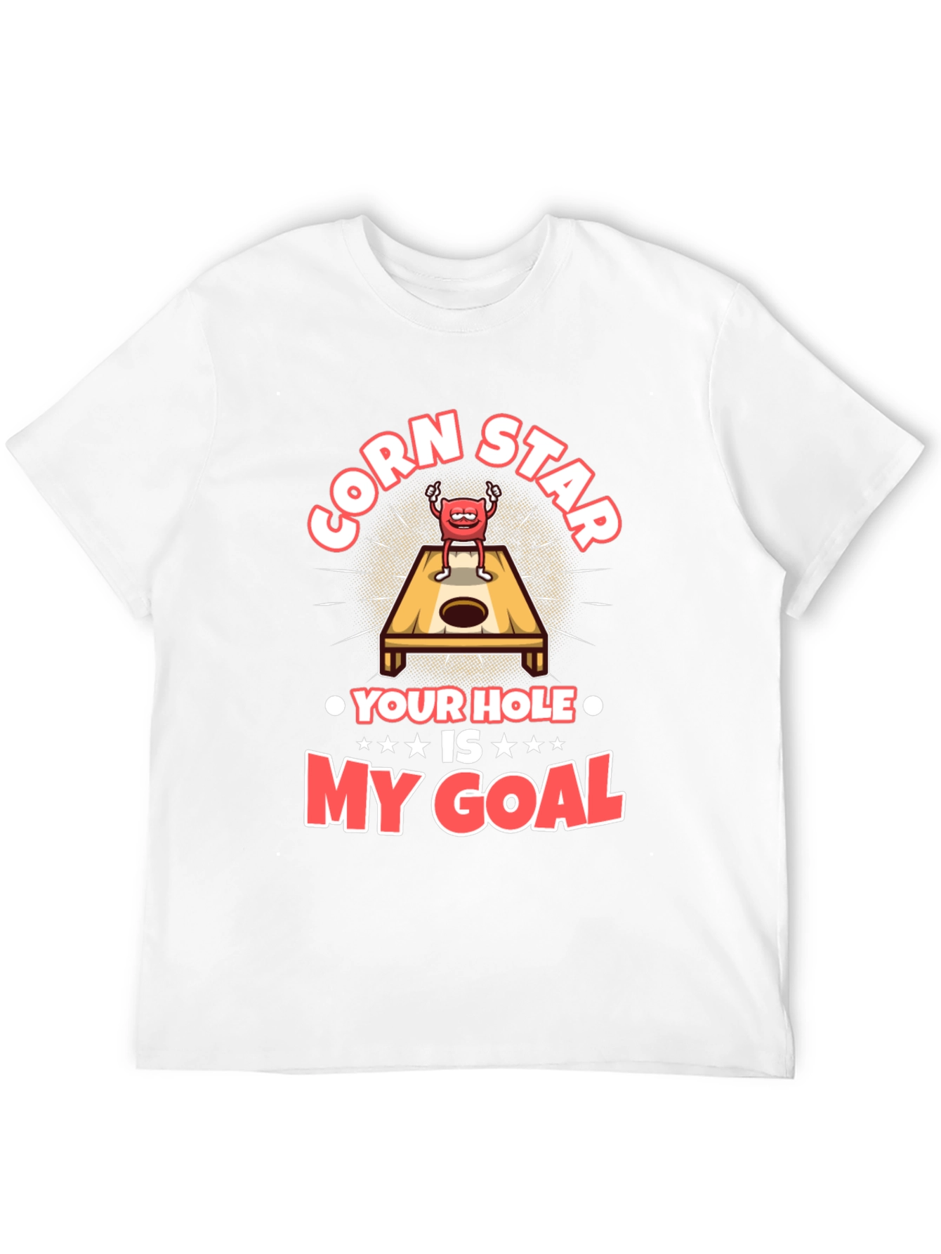 Black Corn Star Your Hole is My Goal T-Shirt view 12