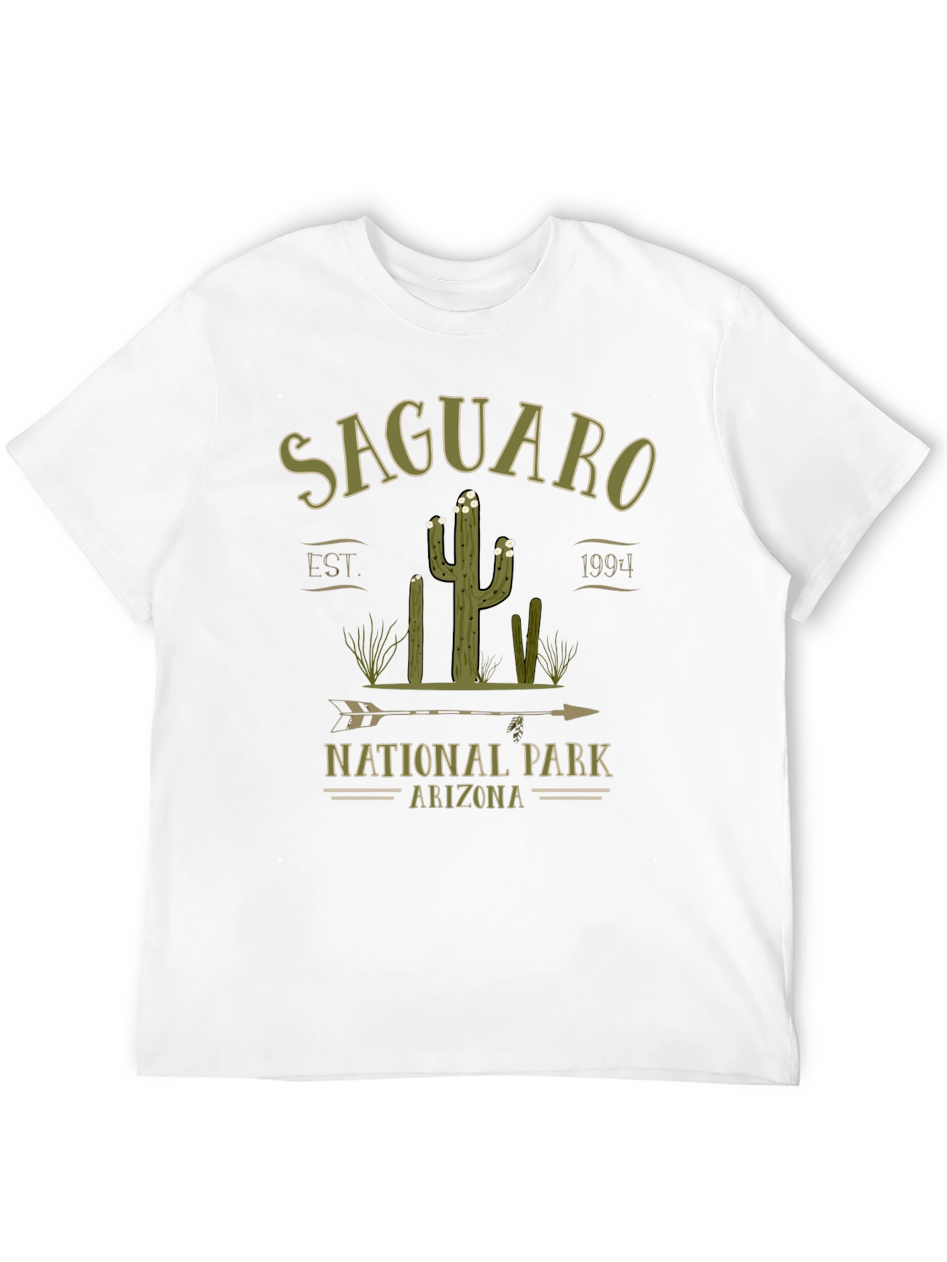 Black Saguaro National Park Arizona T-Shirt view 12
