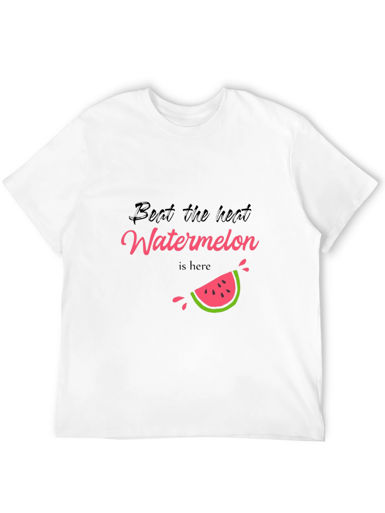 Black Beat the Heat Watermelon Tee - Summer Ready view 12