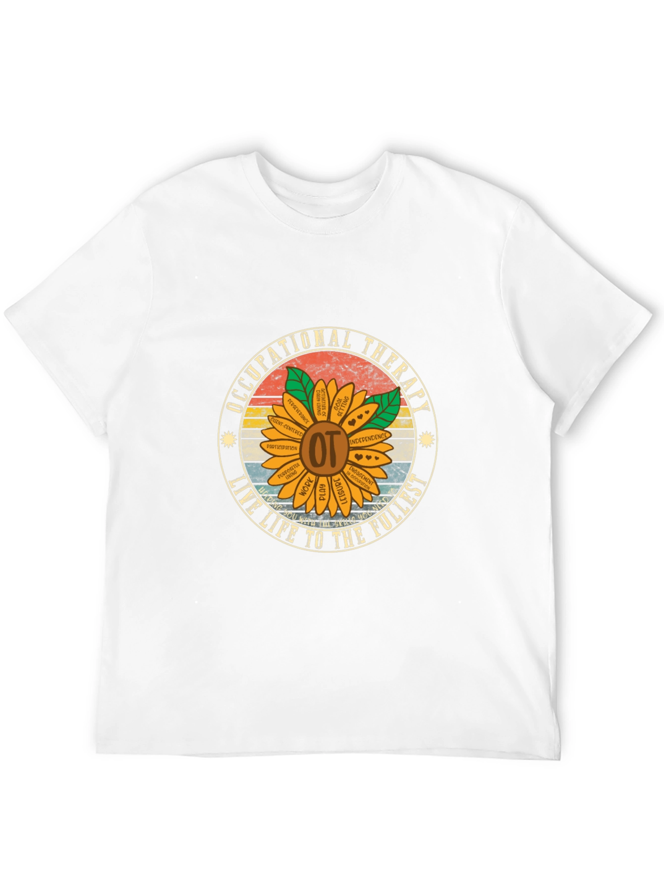 Occupational Therapy Sunflower T-Shirt - 12